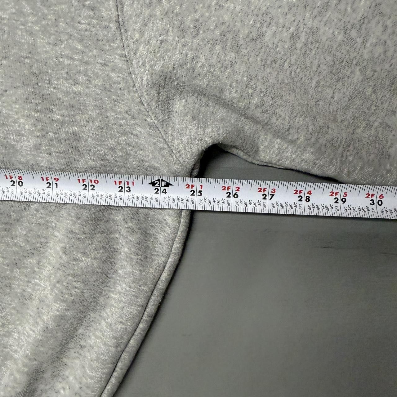 Nike US Navy Nike Center Swoosh Grey Drawstring 90s Hoodie Medium Size US M / EU 48-50 / 2 - 6 Thumbnail