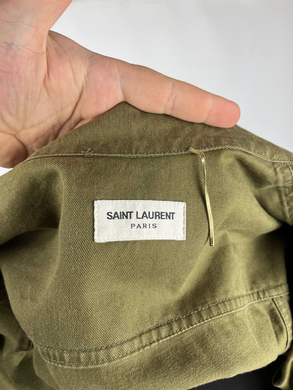 Saint Laurent Paris Saint Laurent Paris Love Patch Military F2 Field Jacket Size M / US 6-8 / IT 42-44 - 9 Thumbnail