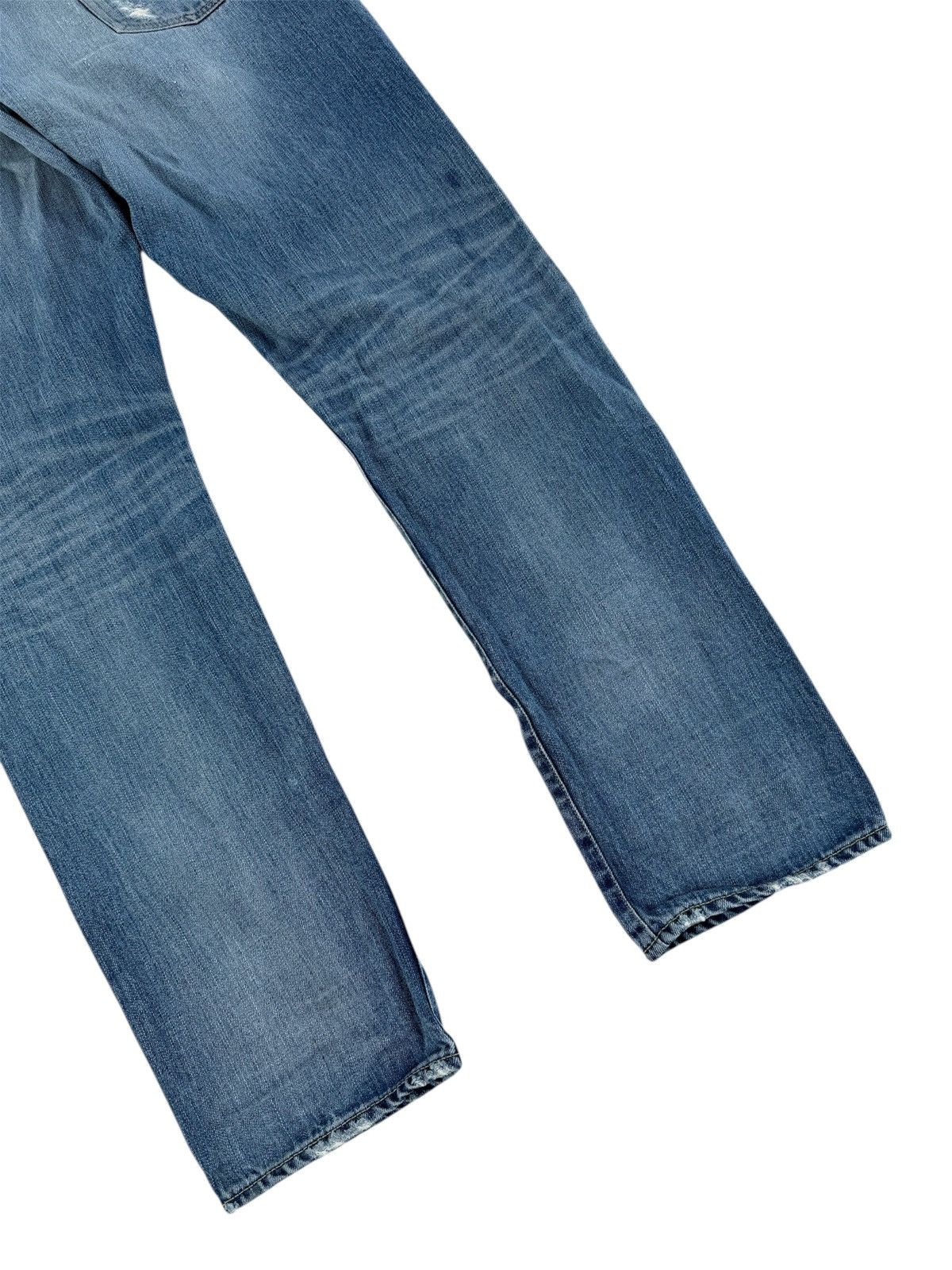 Hysteric Glamour HYSTERIC GLAMOUR SELVEDGE DISTRESSED STYLE JEANS Size US 33 - 9 Thumbnail
