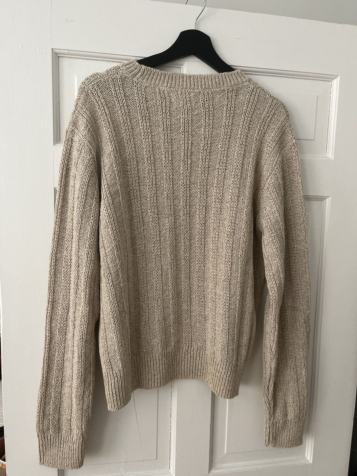 Kotn Kotn Nima Open Knit Crew in Dove Size US L / EU 52-54 / 3 - 2 Thumbnail
