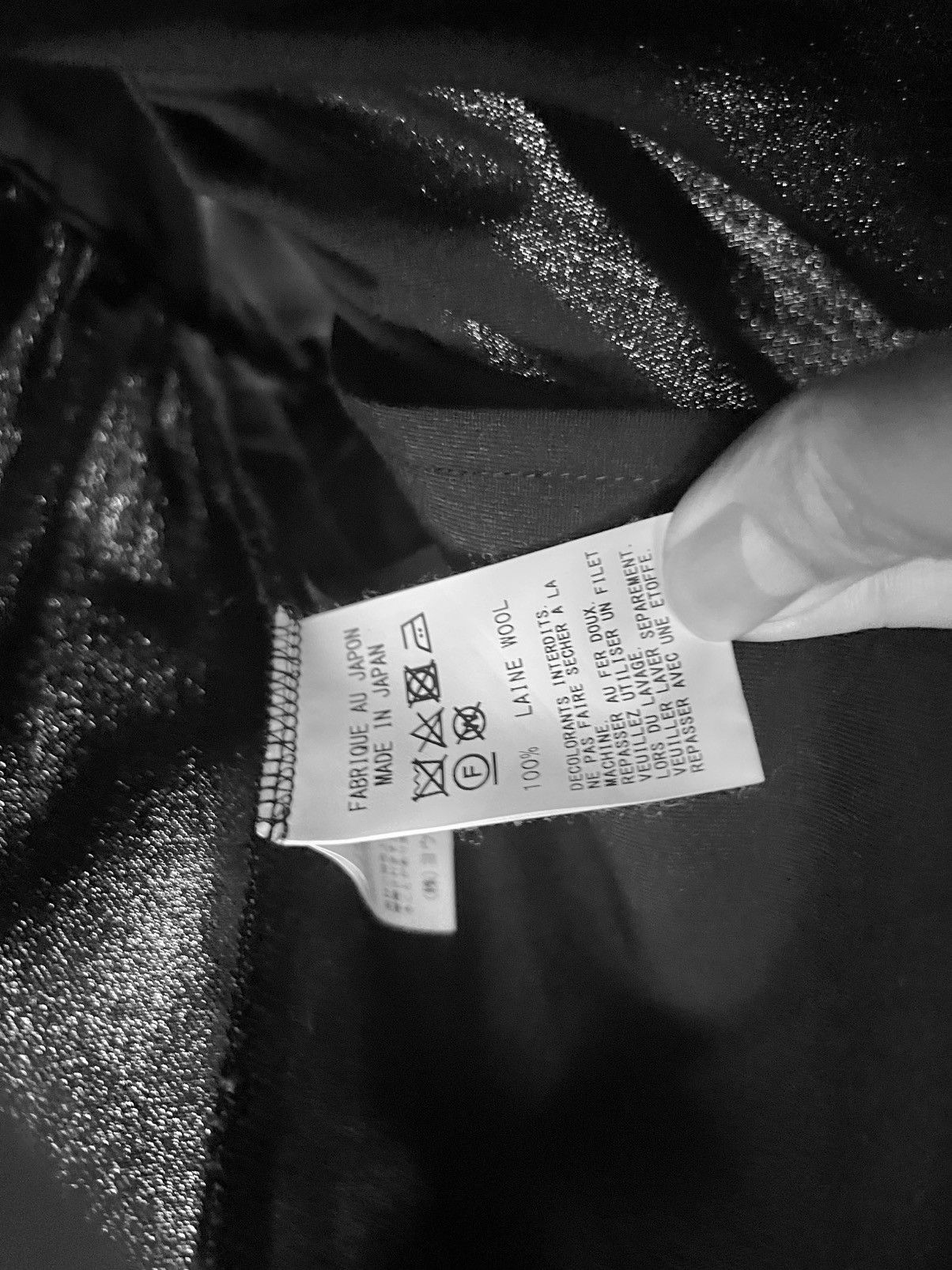 Limi Feu LIMI feu Yohji Yamamoto - W/Gabardine Long Gathered Skirt Size 29" - 18 Thumbnail