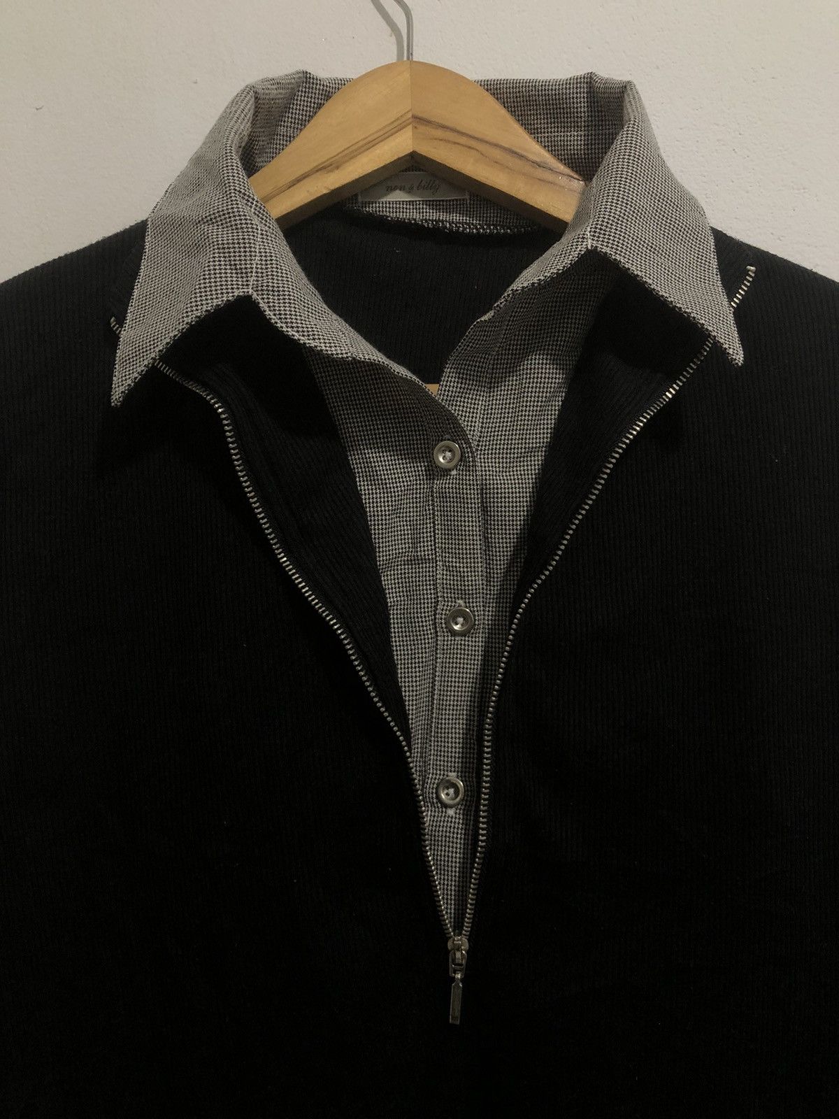 If Six Was Nine Japan Gothic zipper Double Layer LongSleeve Rock Punk Style Size L / US 10 / IT 46 - 5 Thumbnail