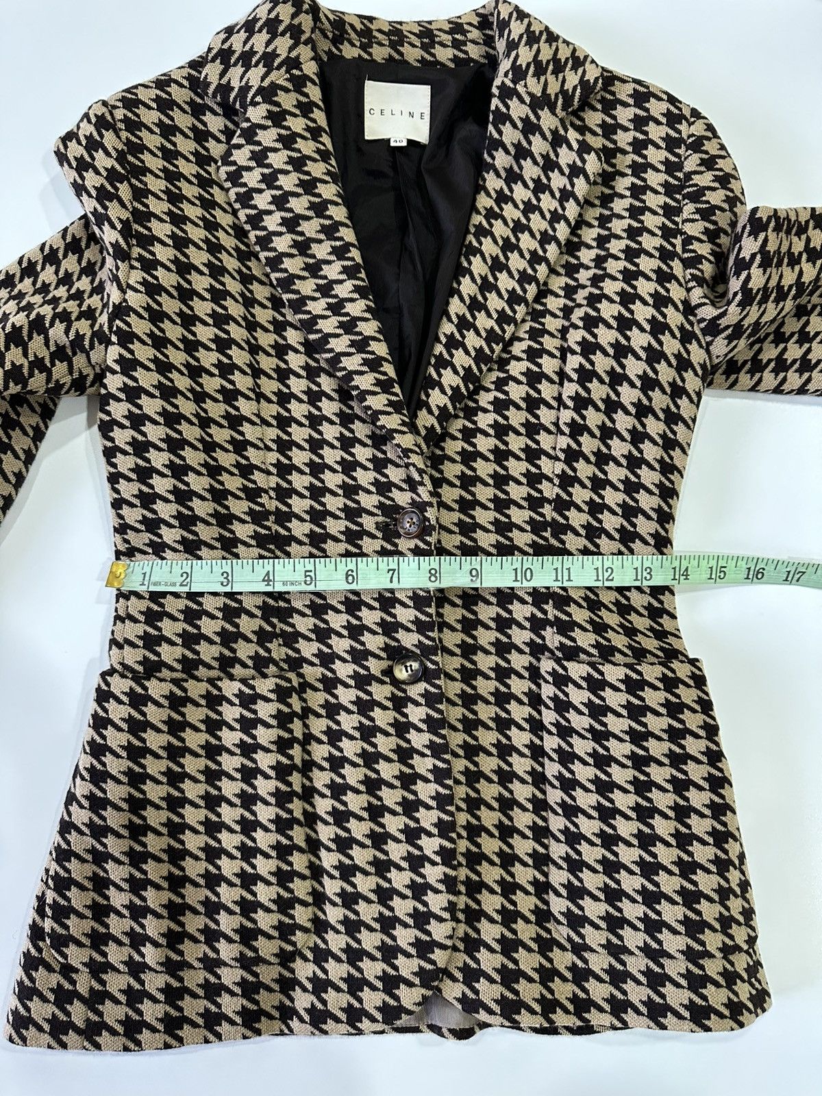 Celine Celine vintage women blazer Size S / US 4 / IT 40 - 13 Thumbnail