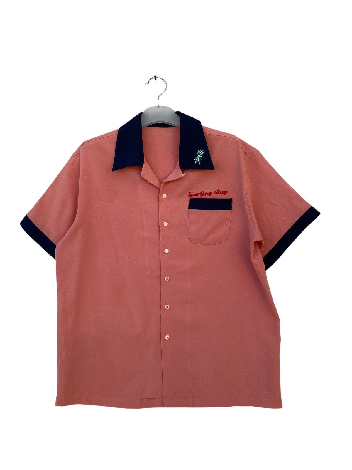 Japanese Brand Vintage Surfing Club Hawaiian Style Bowling Shirt Size US M / EU 48-50 / 2 - 2 Thumbnail