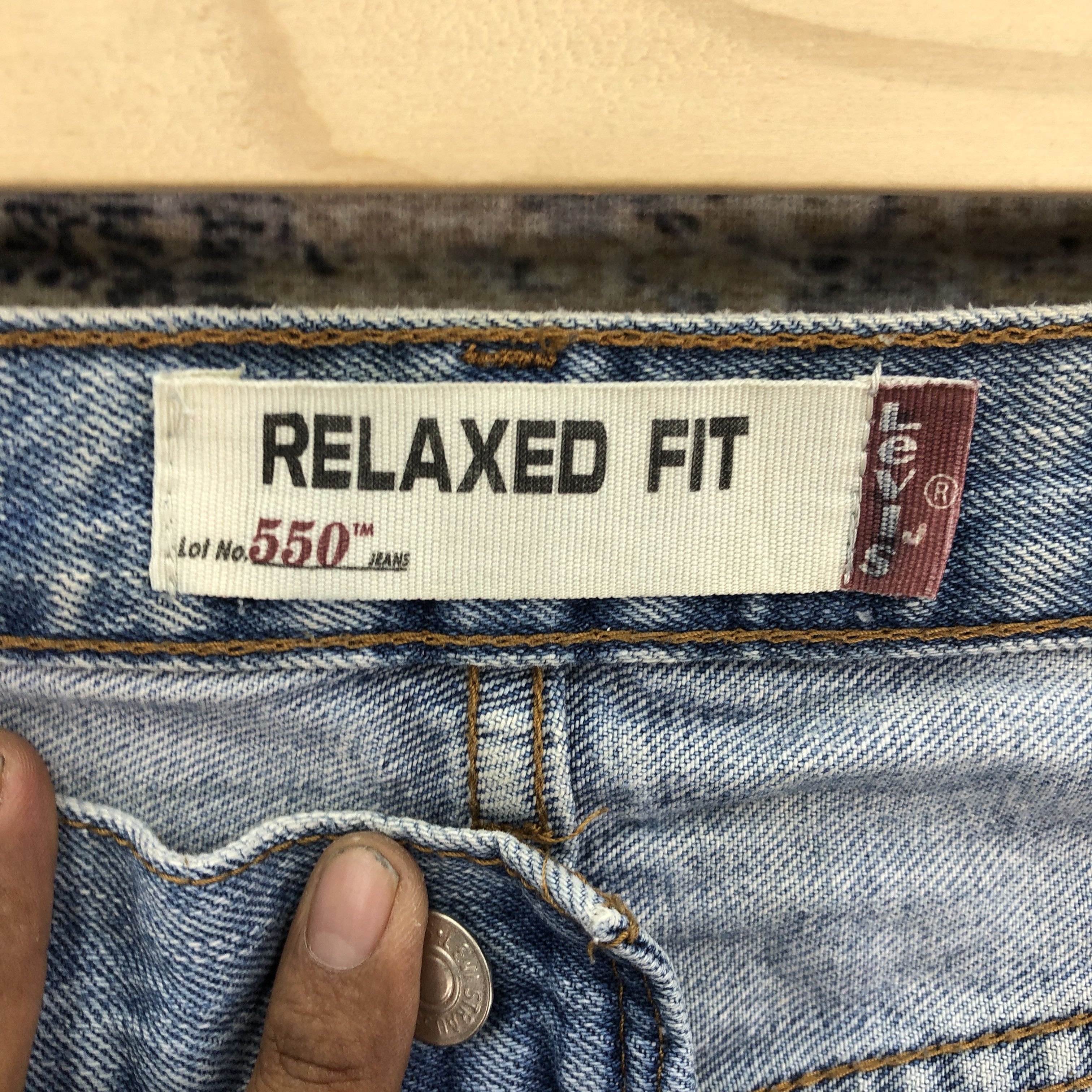 Levi's Vintage Y2K Levis Light Wash Jeans Dirty Levi's Faded Denim Size US 40 / EU 56 - 11 Thumbnail