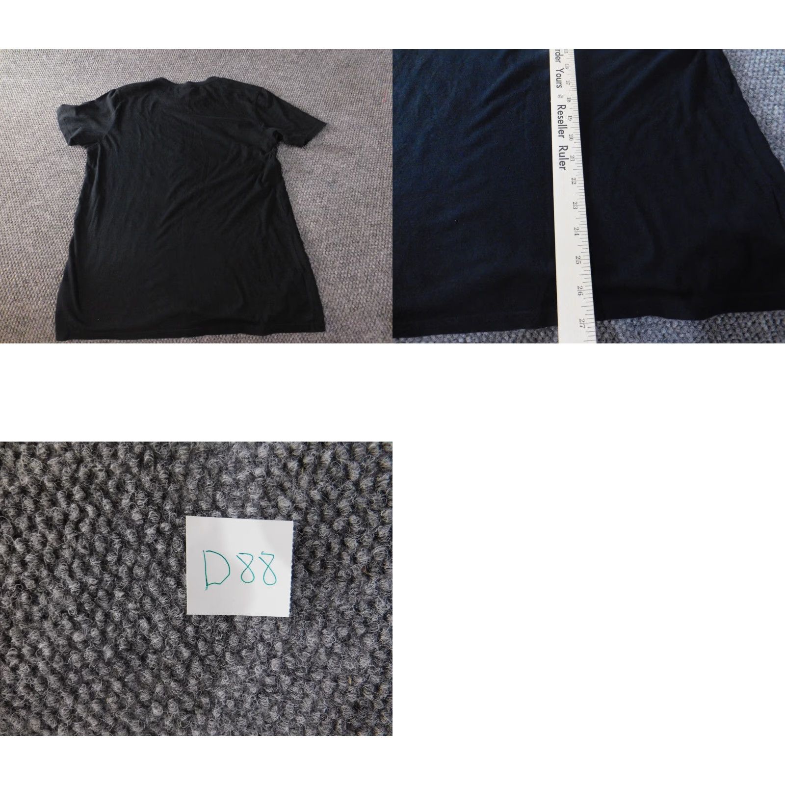 Puma PUMA Mens Shirt Medium Black Music Logo Crew Neck Short Sleeve T-Shirt Size US M / EU 48-50 / 2 - 8 Thumbnail