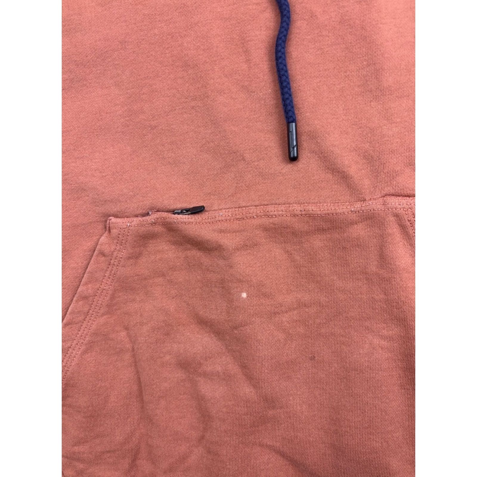 Vintage Smith + Rogue Hoodie Mens L Rust Orange Quarter Zip Drawstring Front Pocket Size US L / EU 52-54 / 3 - 7 Thumbnail
