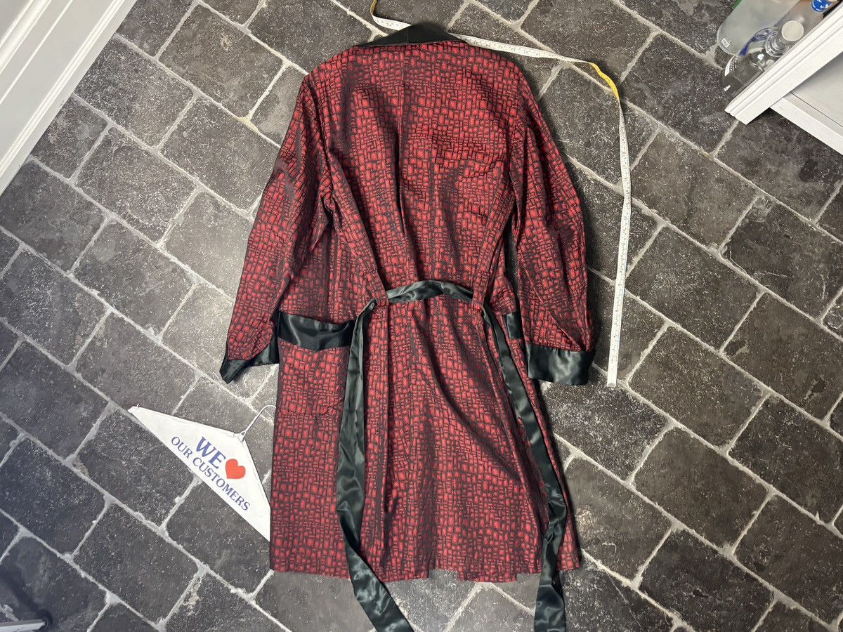 Vintage 1950s Smoking Jacket True Vintage House Coat Belted Robe USA Size US S / EU 44-46 / 1 - 12 Thumbnail