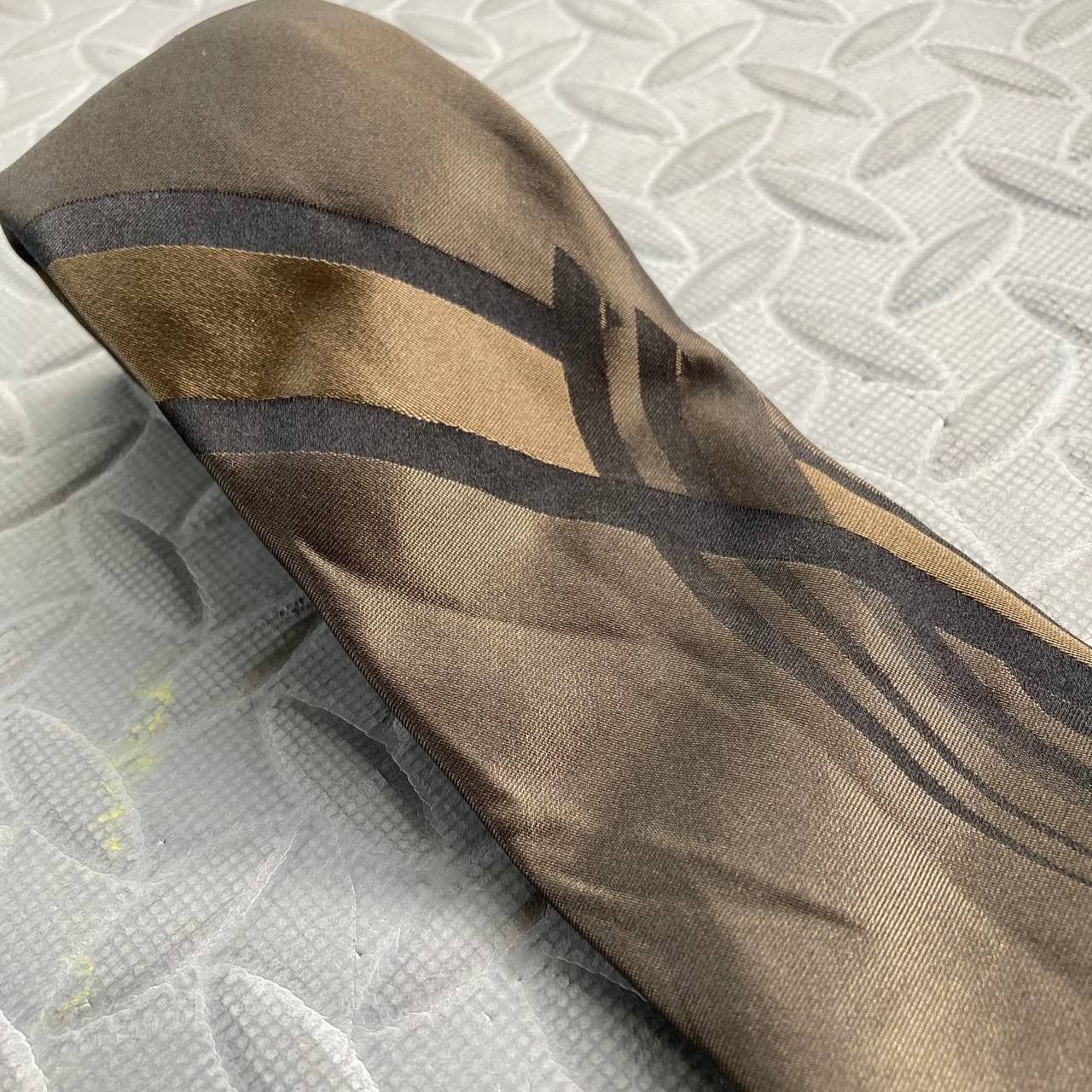 Katharine Hamnett London Vintage Geometrical Silk Neck Tie Size ONE SIZE - 2 Thumbnail