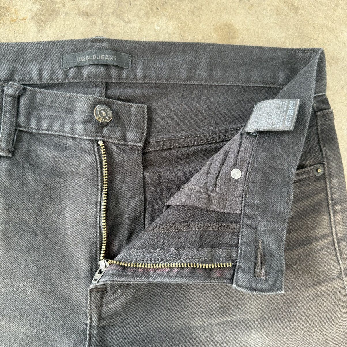All Blacks W33 Vintage Japanese Brand Selvedge Slim Fit Black Denim Size US 33 - 8 Thumbnail
