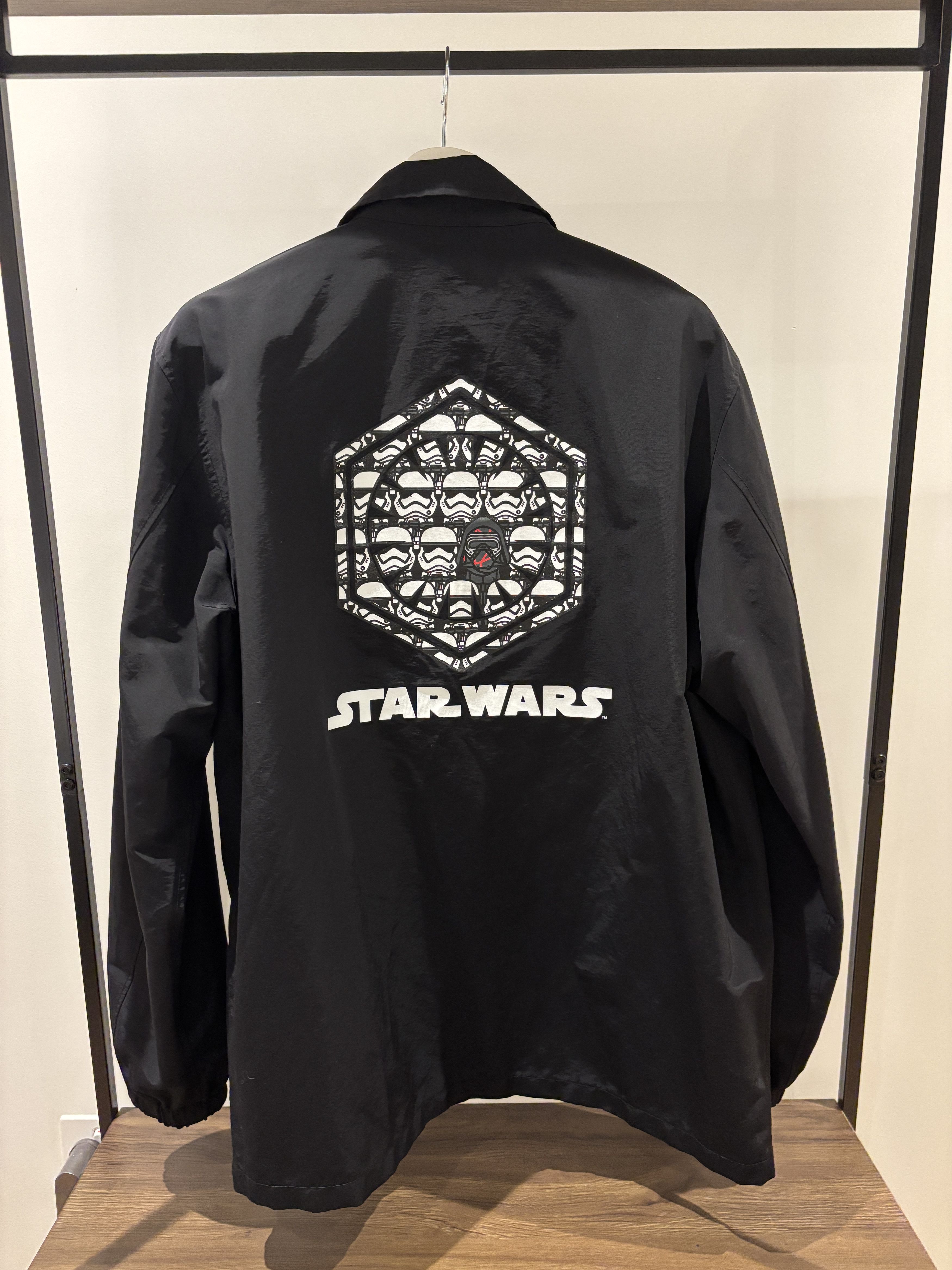 Bape Bape x Star Wars Coach Jacket Size US XL / EU 56 / 4 - 2 Thumbnail