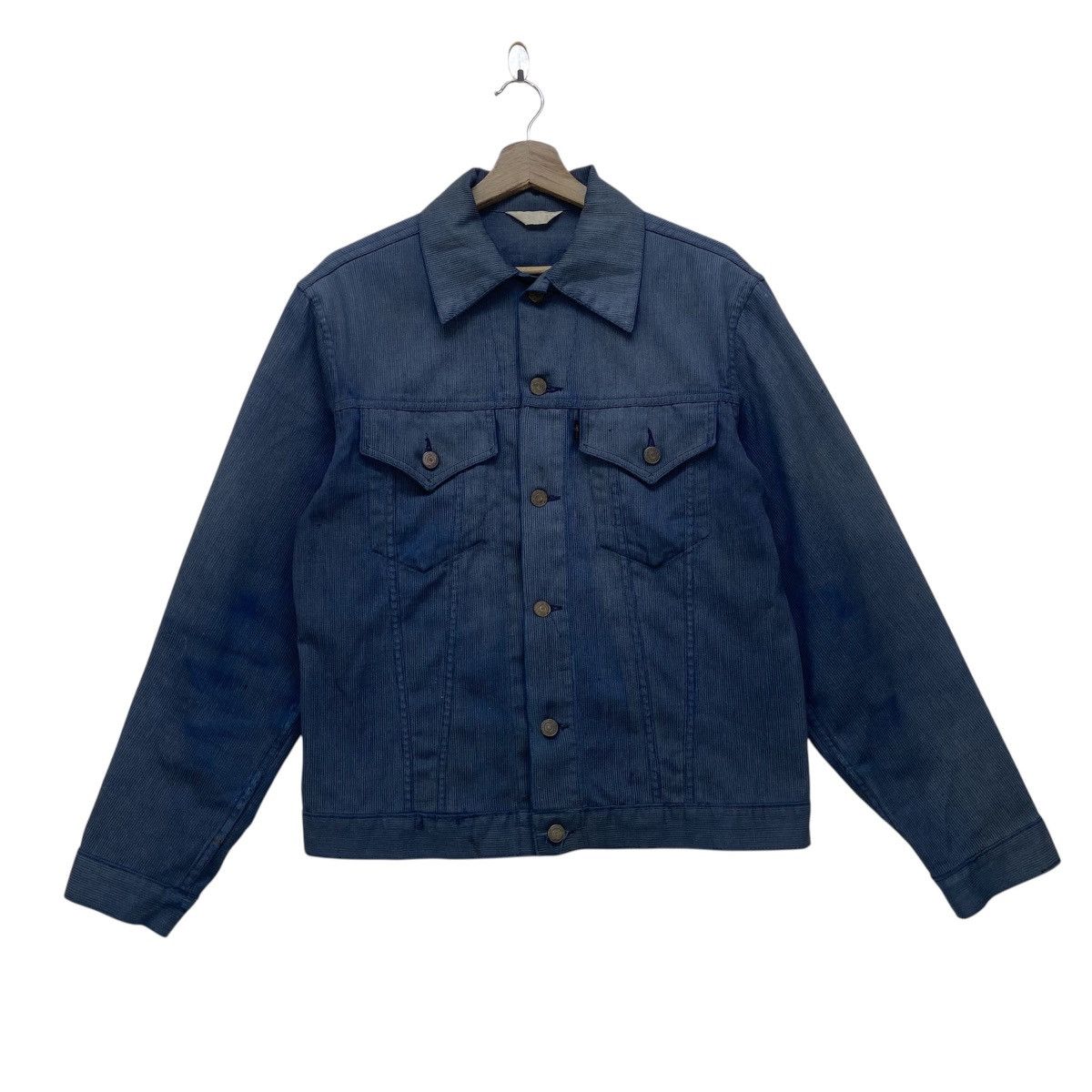 Levi's Vintage 70s Levi’s USA Trucker Jacket Size US S / EU 44-46 / 1 - 1 Thumbnail