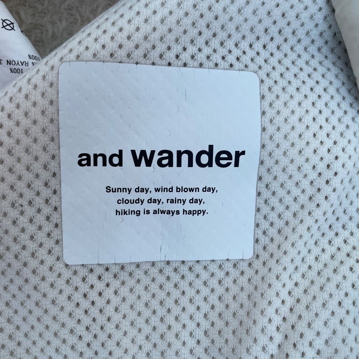 And Wander and Wander A/W22 Polartec High Loft Fleece Jacket Size US XL / EU 56 / 4 - 7 Thumbnail