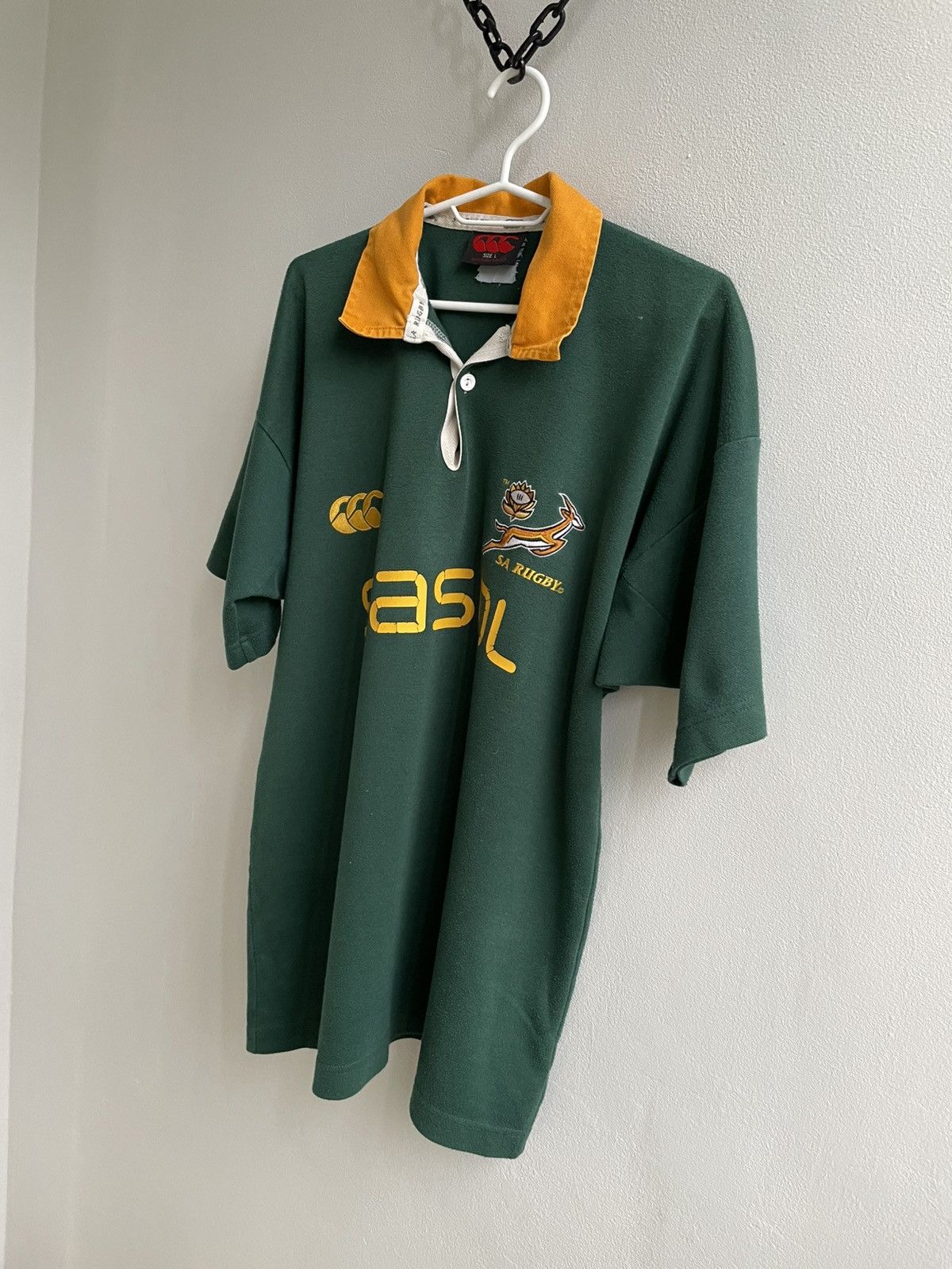 Vintage Vintage South Africa Canterbury Rugby Union Jersey National Size US L / EU 52-54 / 3 - 2 Thumbnail
