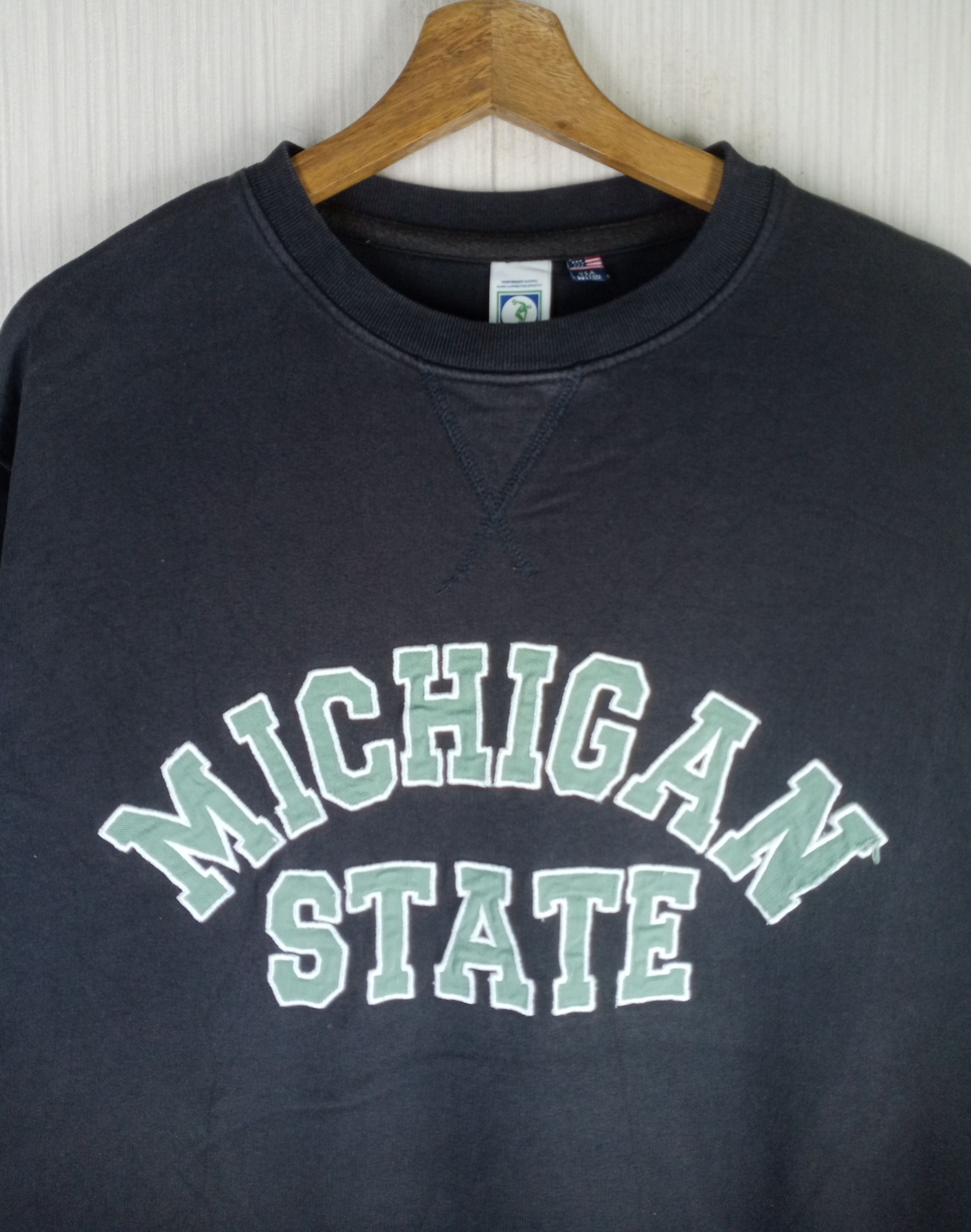 Other Rare Vintage Michigan State University Crewneck Sweatshirt Size US L / EU 52-54 / 3 - 2 Thumbnail