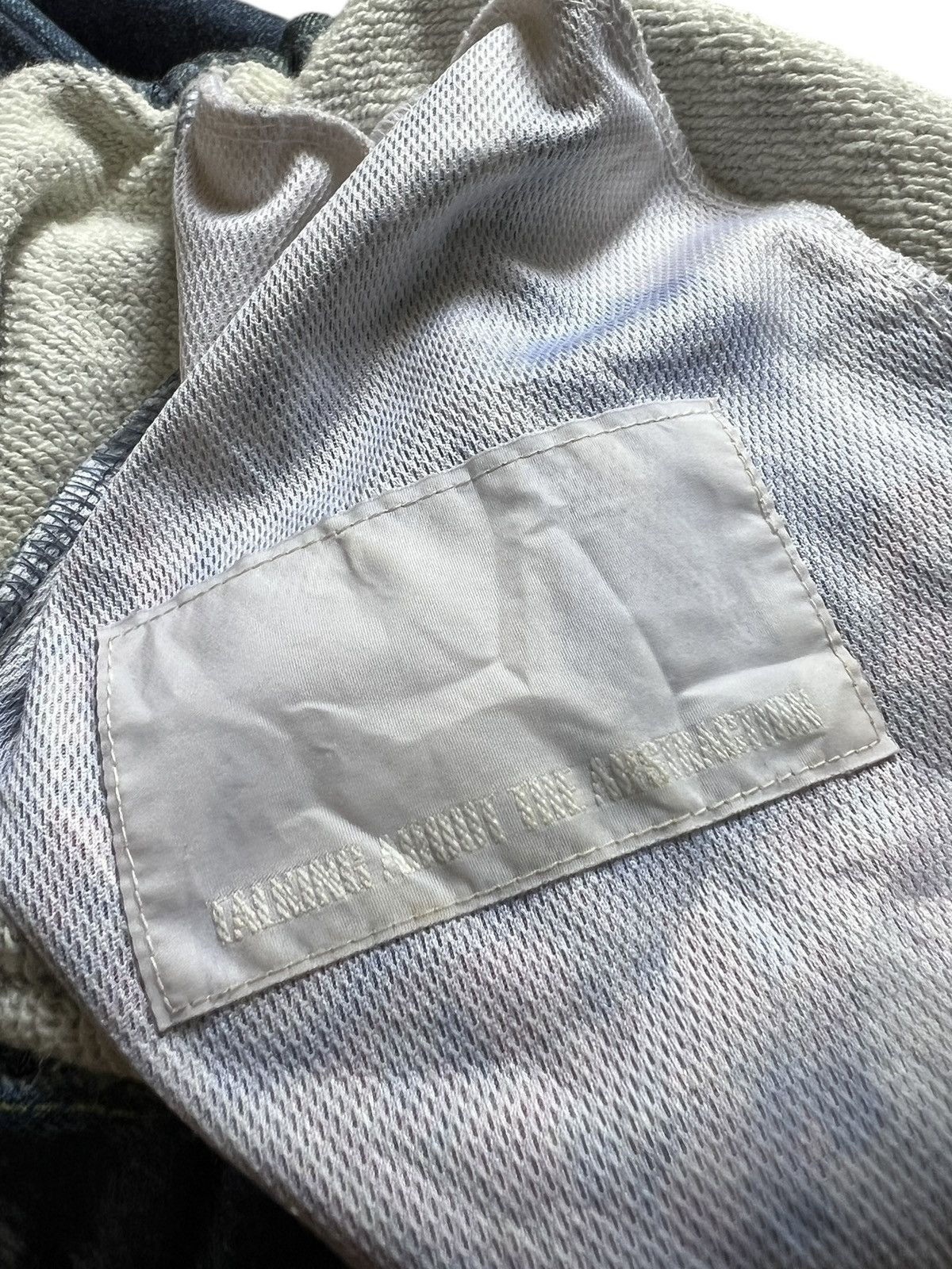 TALKING ABOUT THE ABSTRACTION Talking About The Abstraction 🇯🇵 Trompe L’œil Sweatpants Size US 30 / EU 46 - 15 Thumbnail