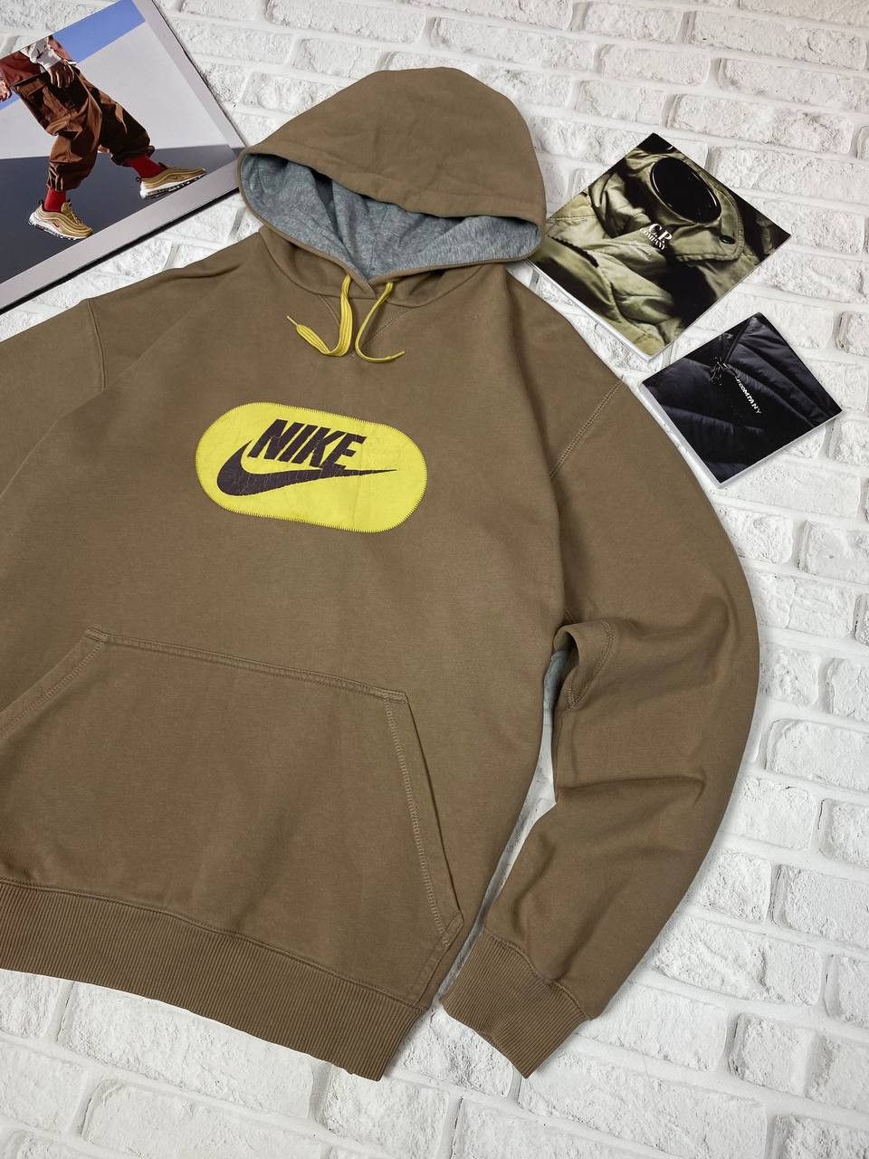 Nike Vintage Nike Hoodie Medium Brown Fleece Travis Scott Size XL Size US XL / EU 56 / 4 - 3 Thumbnail