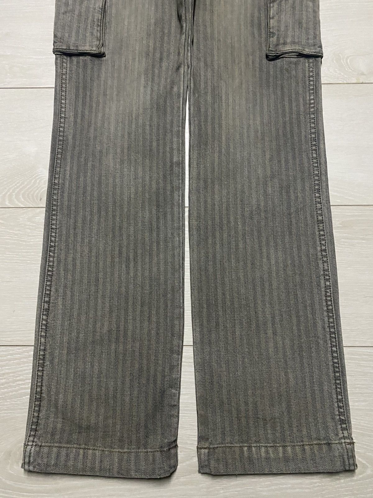 Global Work Crazy Vintage Global Work Cargo Hickory Jeans Size US 32 / EU 48 - 5 Thumbnail