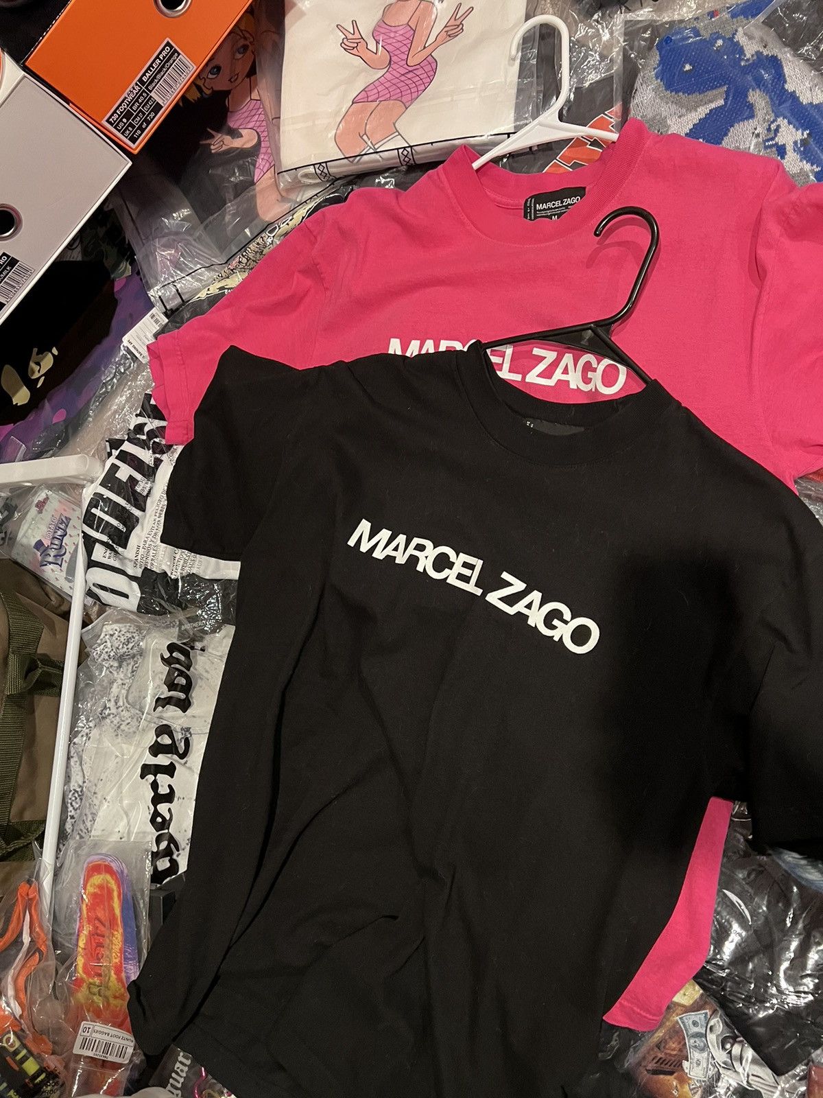 Marcel Zago Pink Shirt