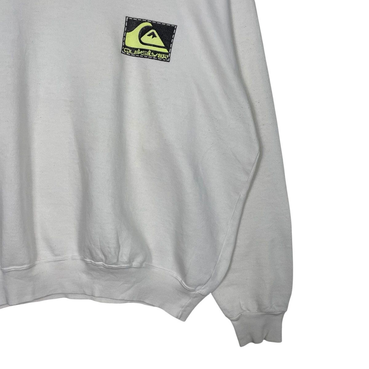 Quiksilver Vintage 90s Quiksilver Big Logo Crewneck Sweatshirt Size US M / EU 48-50 / 2 - 6 Thumbnail