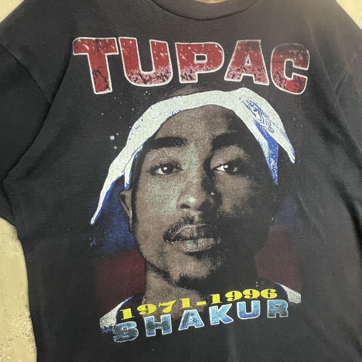 Band Tees Tupac Size US XXL / EU 58 / 5 - 4 Thumbnail