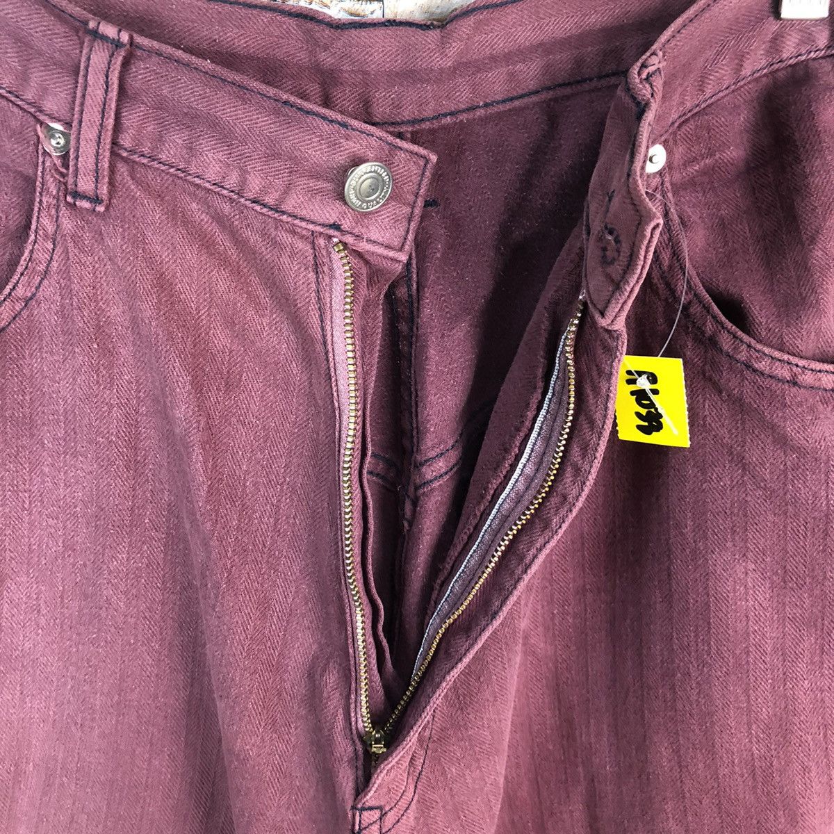 Japanese Brand Japanese Brand Purple vintage Casual Pants #A1038 Size US 32 / EU 48 - 11 Thumbnail