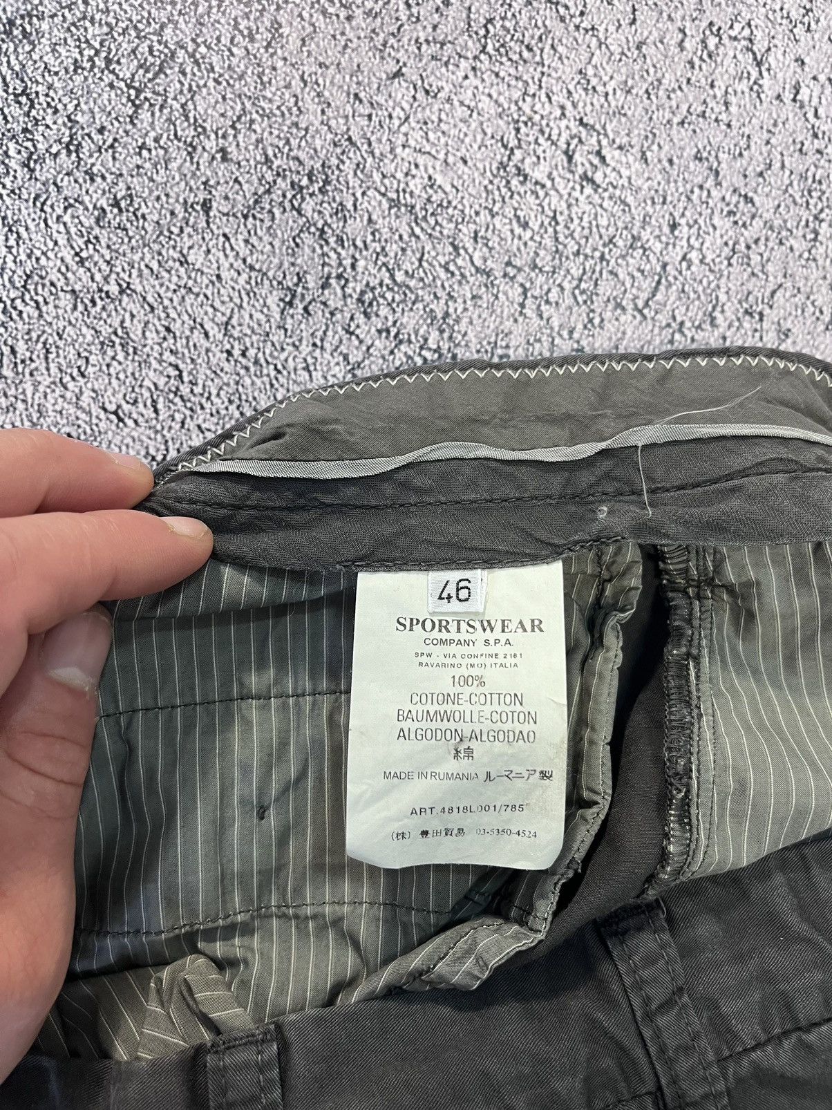 C.P. Company C P Company Men’s Shorts Logo Vintage Sportswear Cottone 46 Size US 30 / EU 46 - 6 Thumbnail