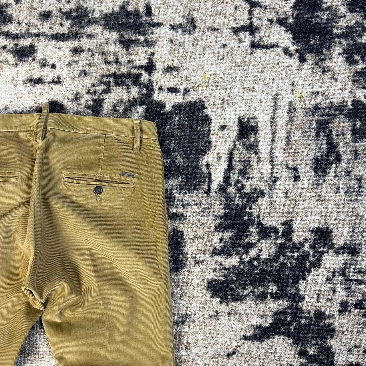 Dsquared2 Dsquared2 Luxury Y2K Metal Logo Corduroy Pants Size US 30 / EU 46 - 3 Thumbnail