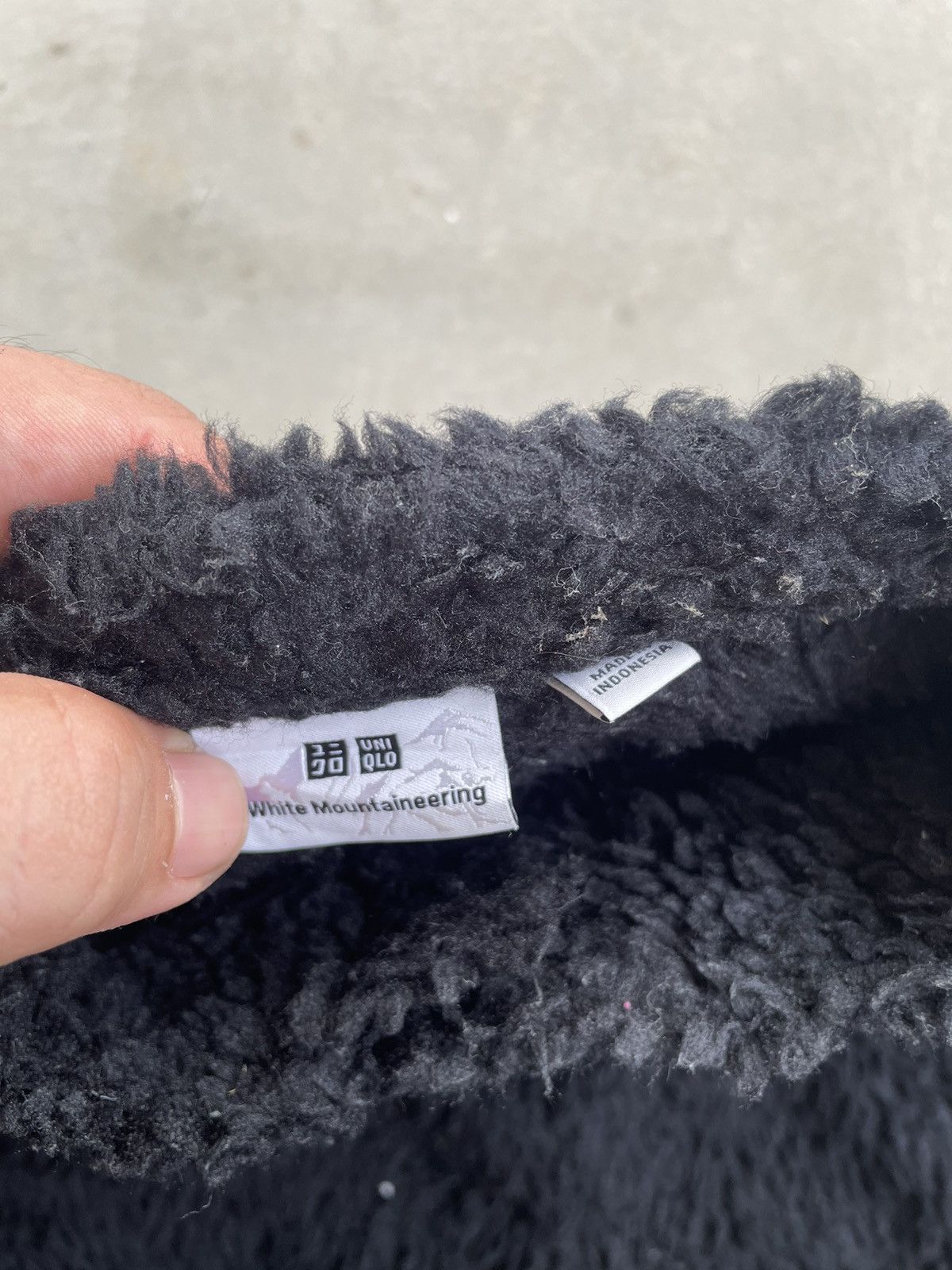 Uniqlo × White Mountaineering UNIQLO X WHITE MOUNTAINEERING FLEECE OBERSIZED PULLOVER KIDS Size US XXS / EU 40 - 6 Thumbnail