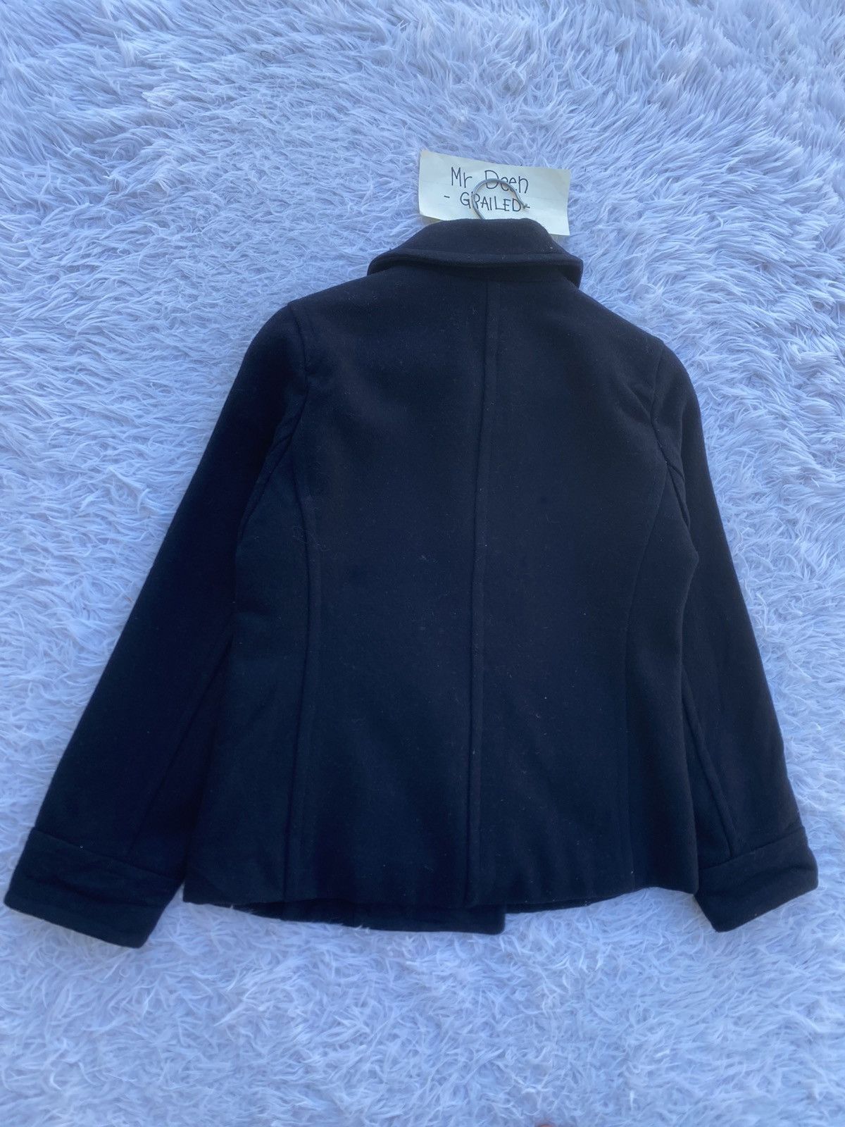 Blue Blue Japan Rare Vintage Blue Blue Wool Women Jacket Size S / US 4 / IT 40 - 16 Thumbnail
