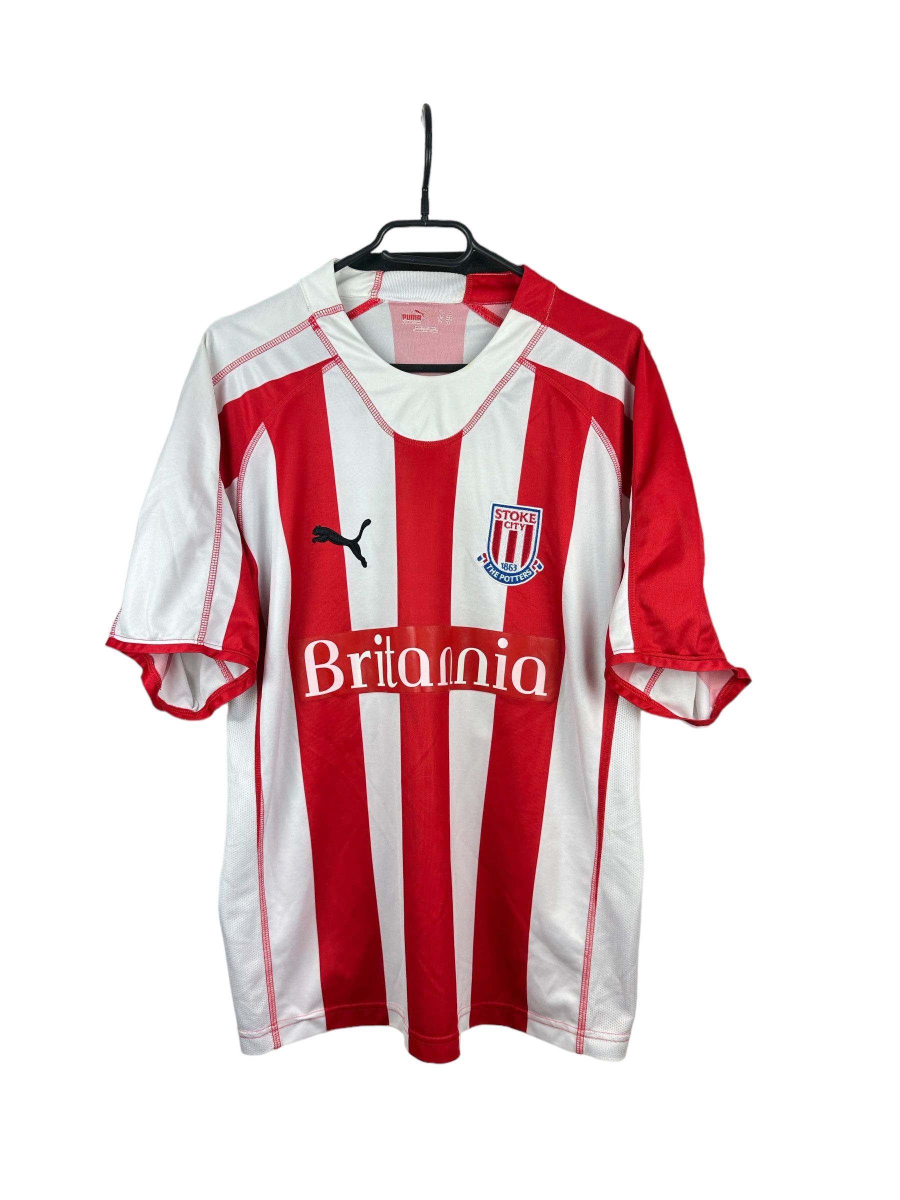 Puma Stoke City Home football shirt 2006 Soccer Puma jersey Rare Size US M / EU 48-50 / 2 - 1 Thumbnail