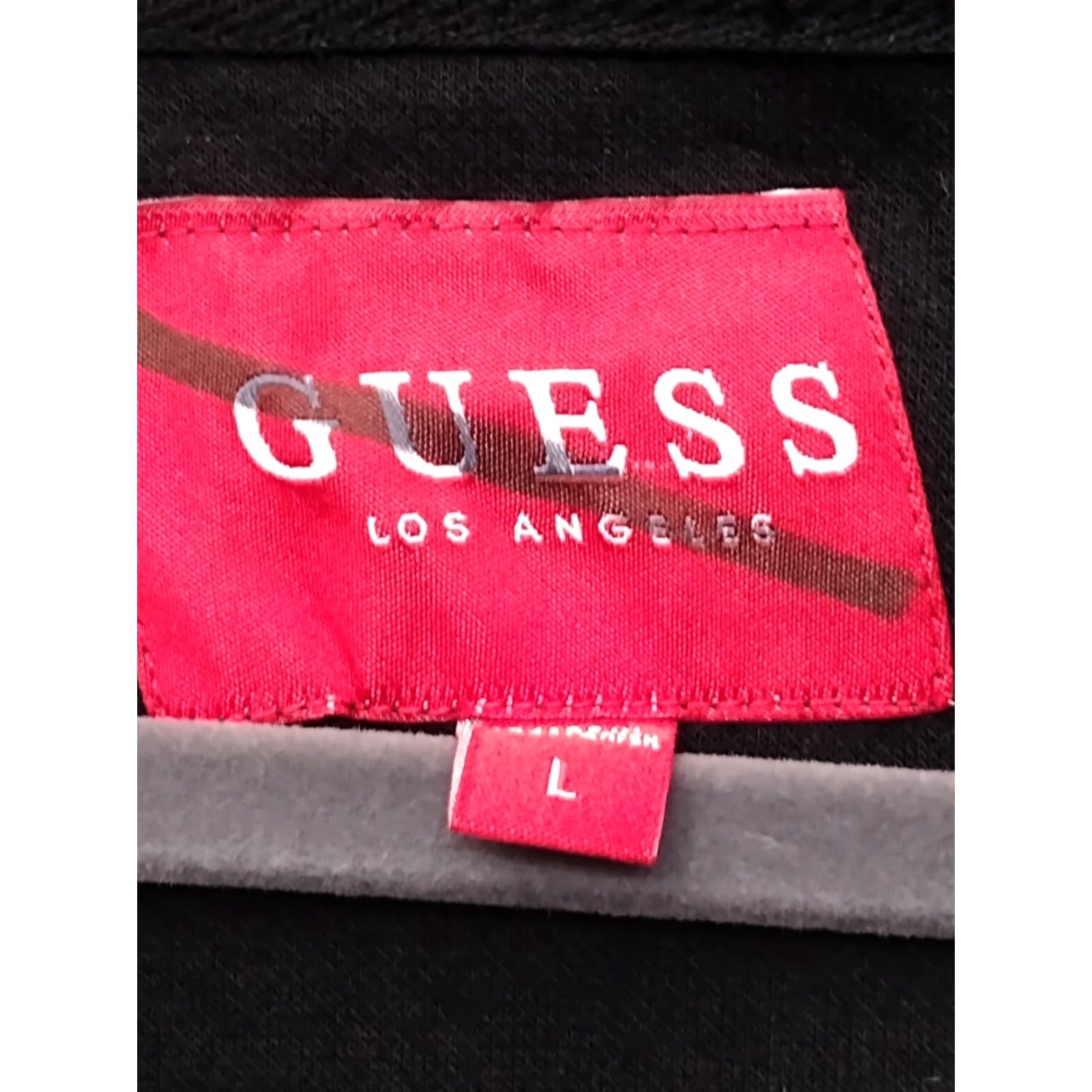 Guess GUESS Jacket Men Moto Zipper Pockets Black L Regular Size US L / EU 52-54 / 3 - 6 Thumbnail