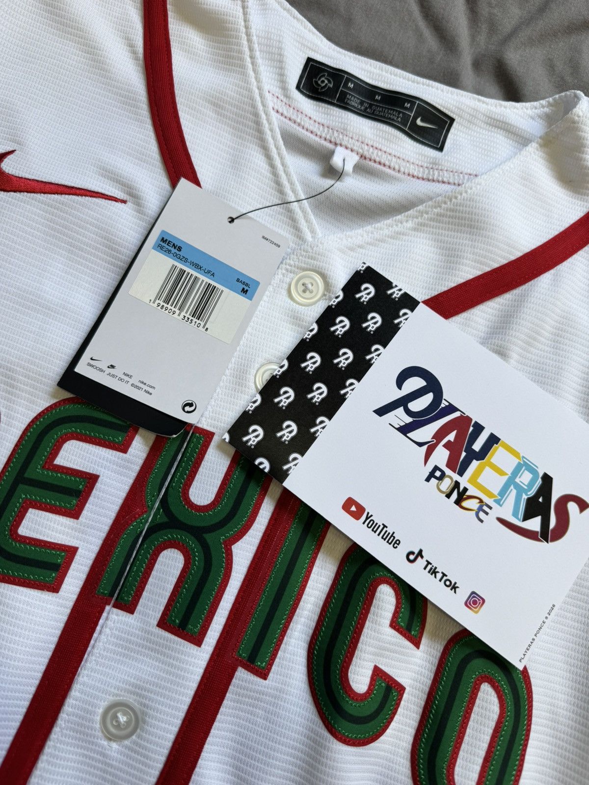 Nike Mexico 2026 World baseball classic jersey Size US M / EU 48-50 / 2 - 2 Thumbnail