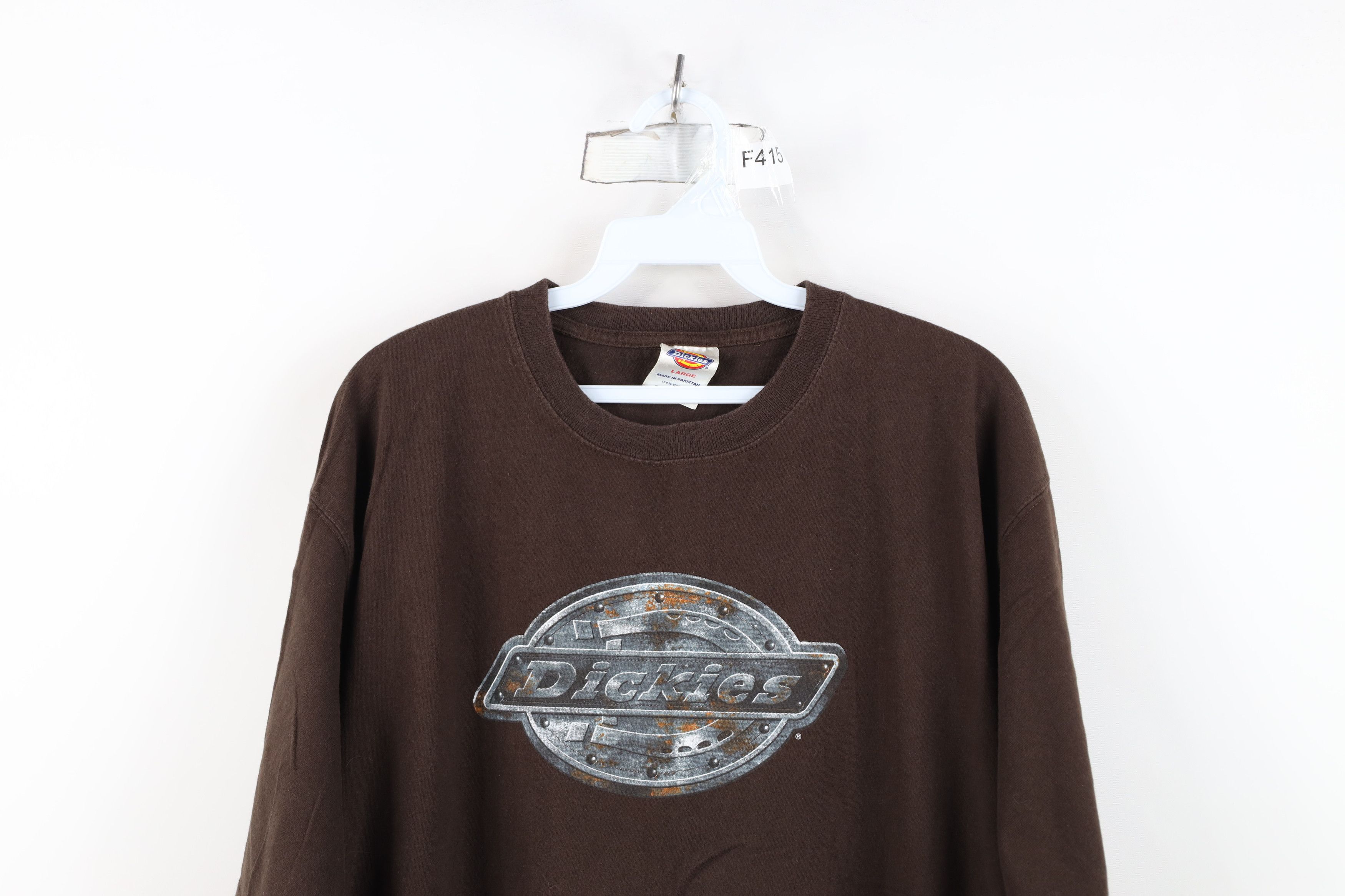 Dickies Vintage 90s Y2K Dickies Spell Big Logo Short Sleeve T-Shirt Size US L / EU 52-54 / 3 - 2 Thumbnail