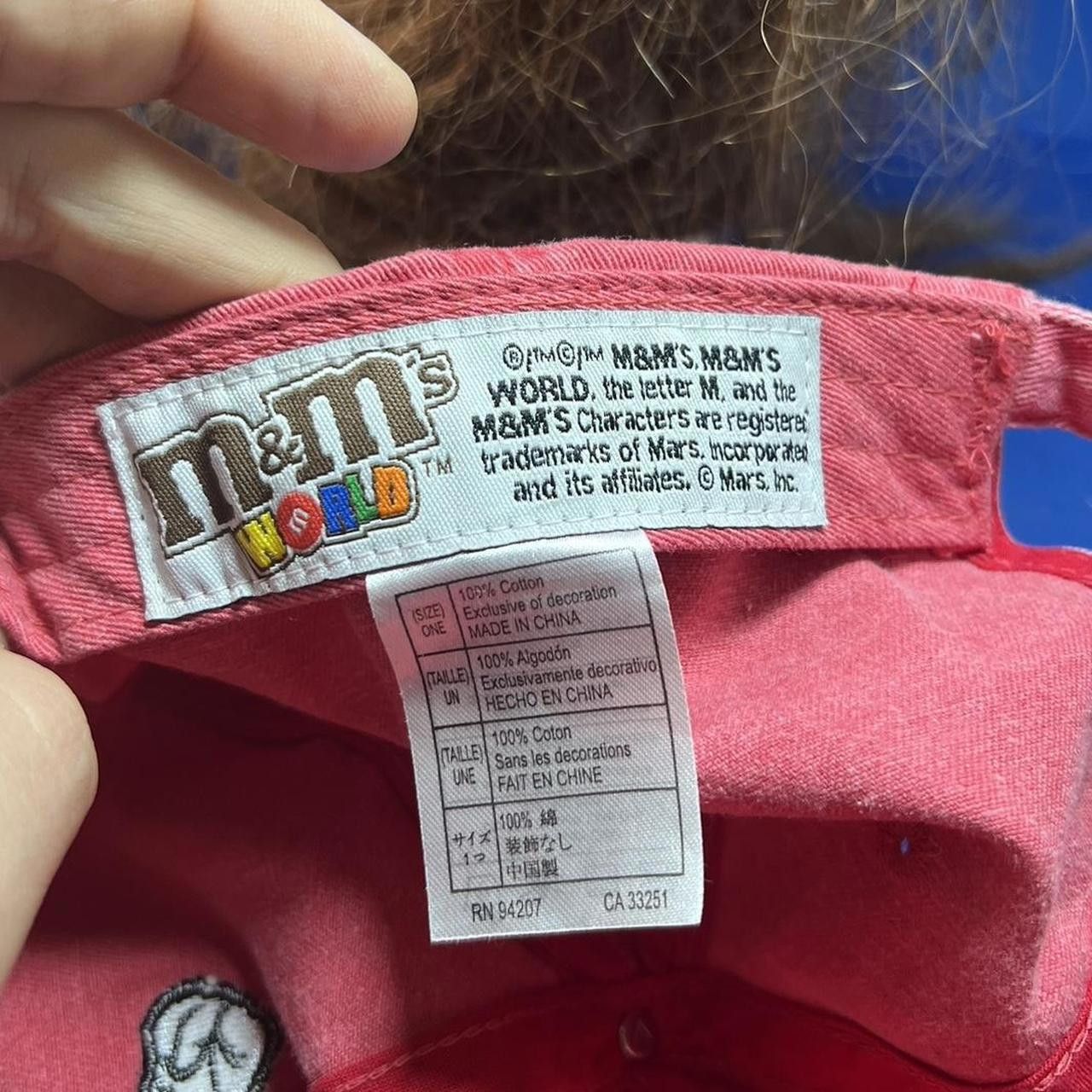 Other Vintage M&M's Red Character Cap - Fun and Stylish Size ONE SIZE - 7 Thumbnail