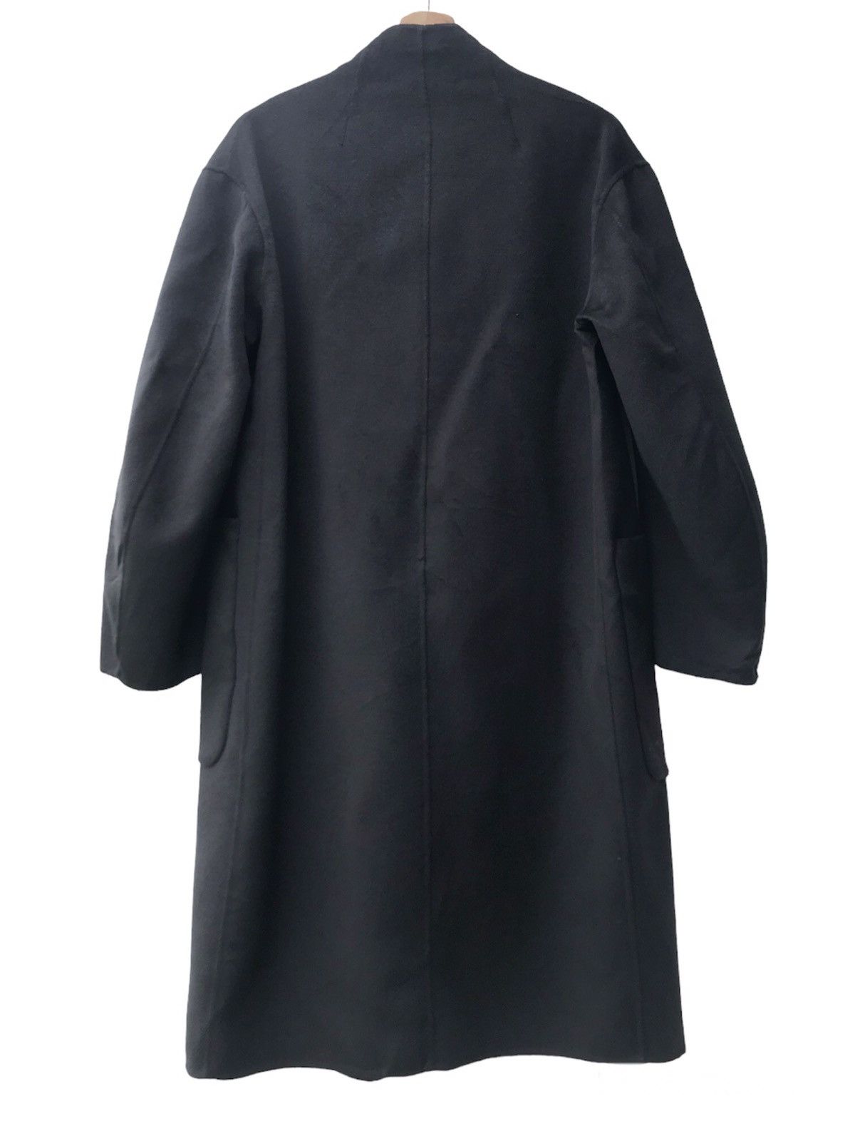Jil Sander × Uniqlo +J Cashmere Blend Collarless Coat Size M / US 6-8 / IT 42-44 - 4 Thumbnail
