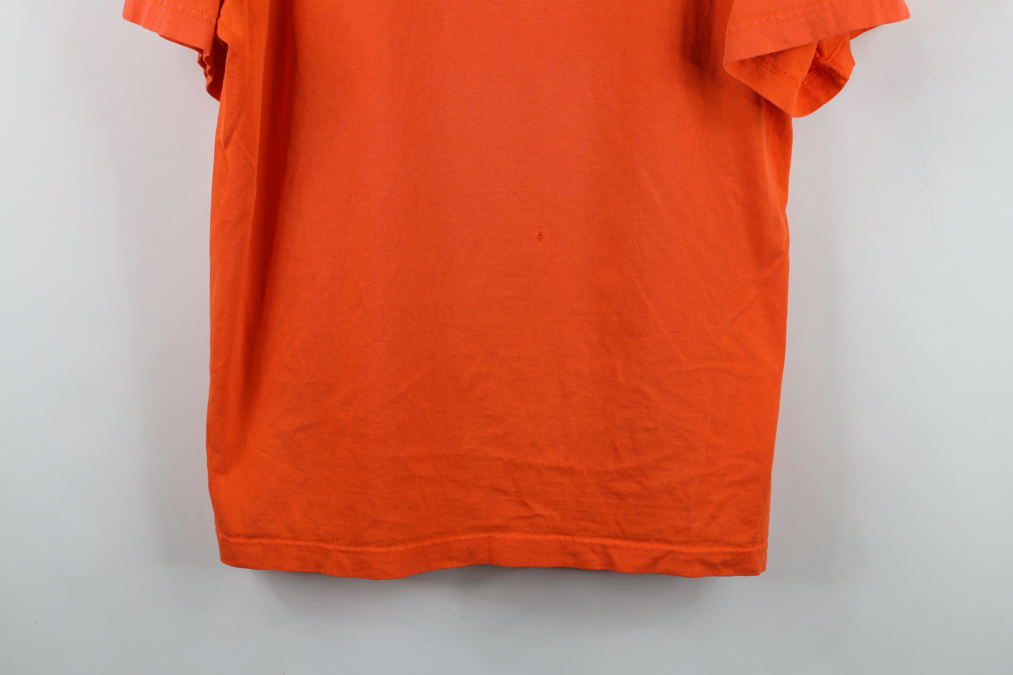 Adidas Vintage Y2K Adidas Spell Out Short Sleeve T-Shirt Orange Size US L / EU 52-54 / 3 - 3 Thumbnail