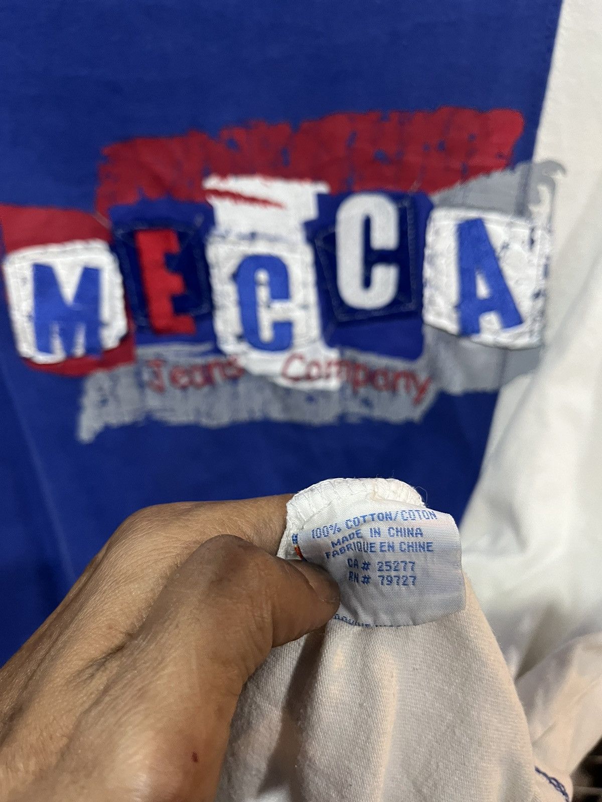 Mecca Mecca Jeans Company Hip Hop Tee Size US L / EU 52-54 / 3 - 5 Thumbnail