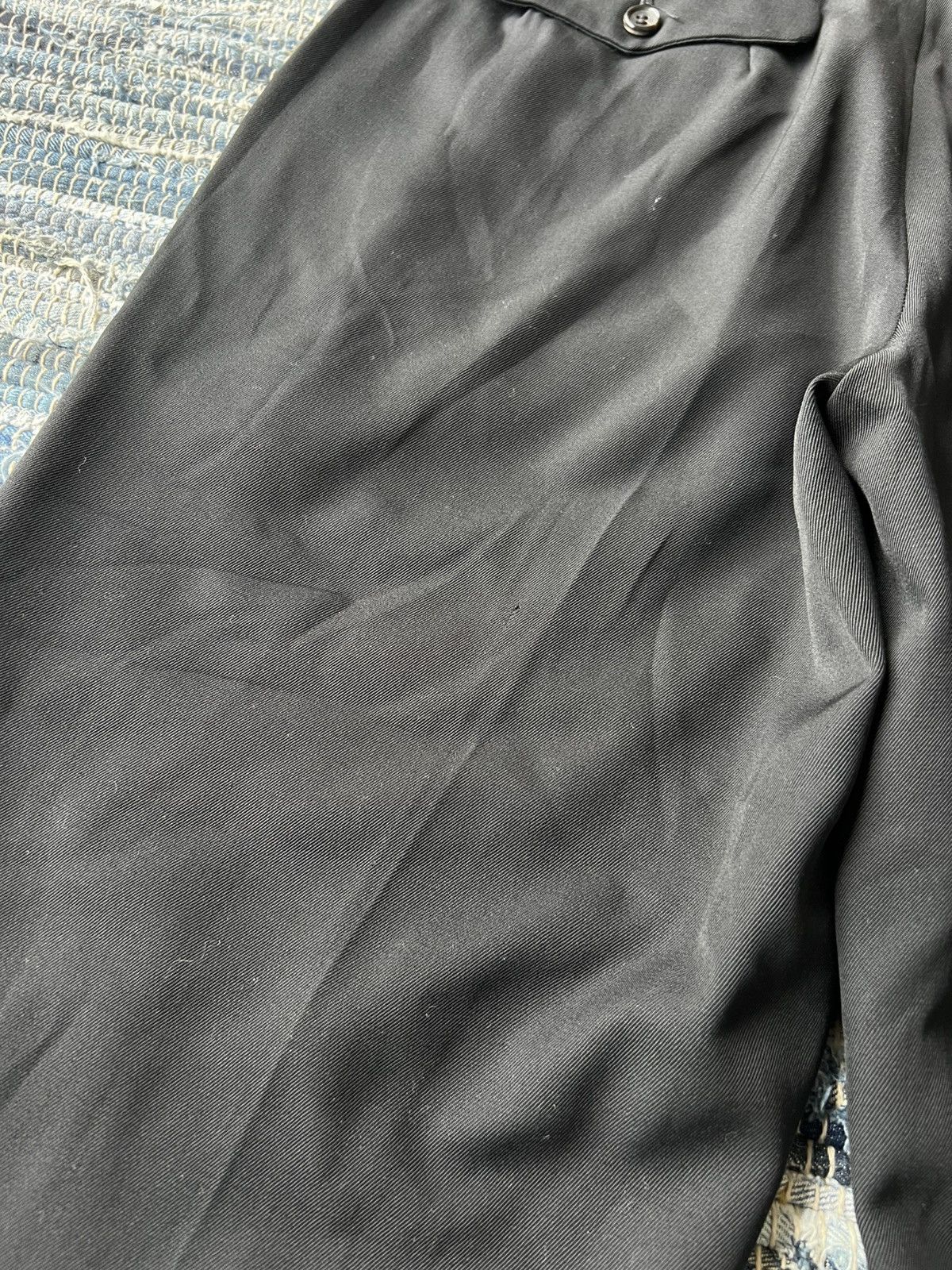 Yohji Yamamoto 1980s Yohji Yamamoto Gabardine Minimal 🎈Trousers Pants Size US 30 / EU 46 - 9 Thumbnail