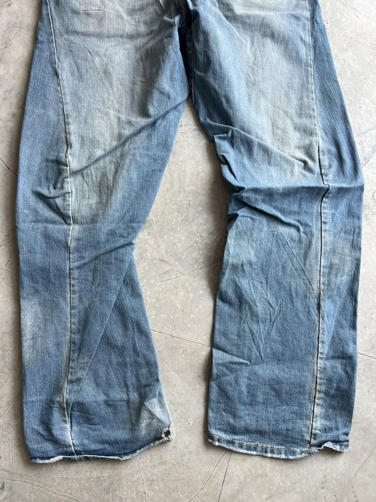 Levi's Levis Engineered Twisted Jeans Tag W34 Actual 36x33 Size US 36 / EU 52 - 4 Thumbnail