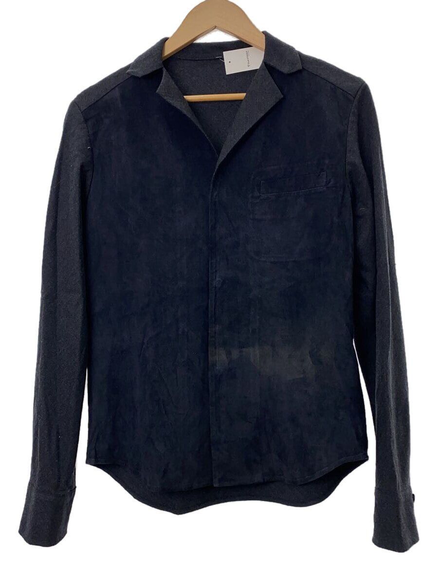 Yohji Yamamoto Leather Wool Shirt Size US L / EU 52-54 / 3 - 1 Thumbnail