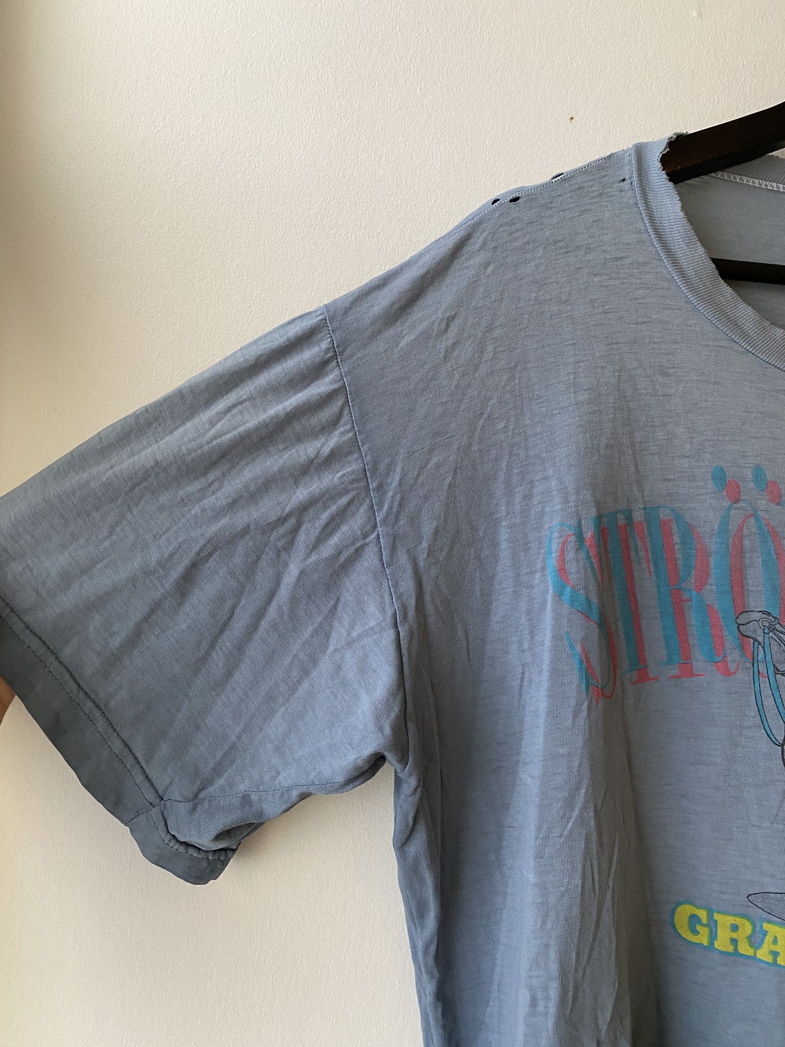 Vintage 1988 Vintage Swedish "Stromsholm Grand Prix" Tee Size US L / EU 52-54 / 3 - 3 Thumbnail