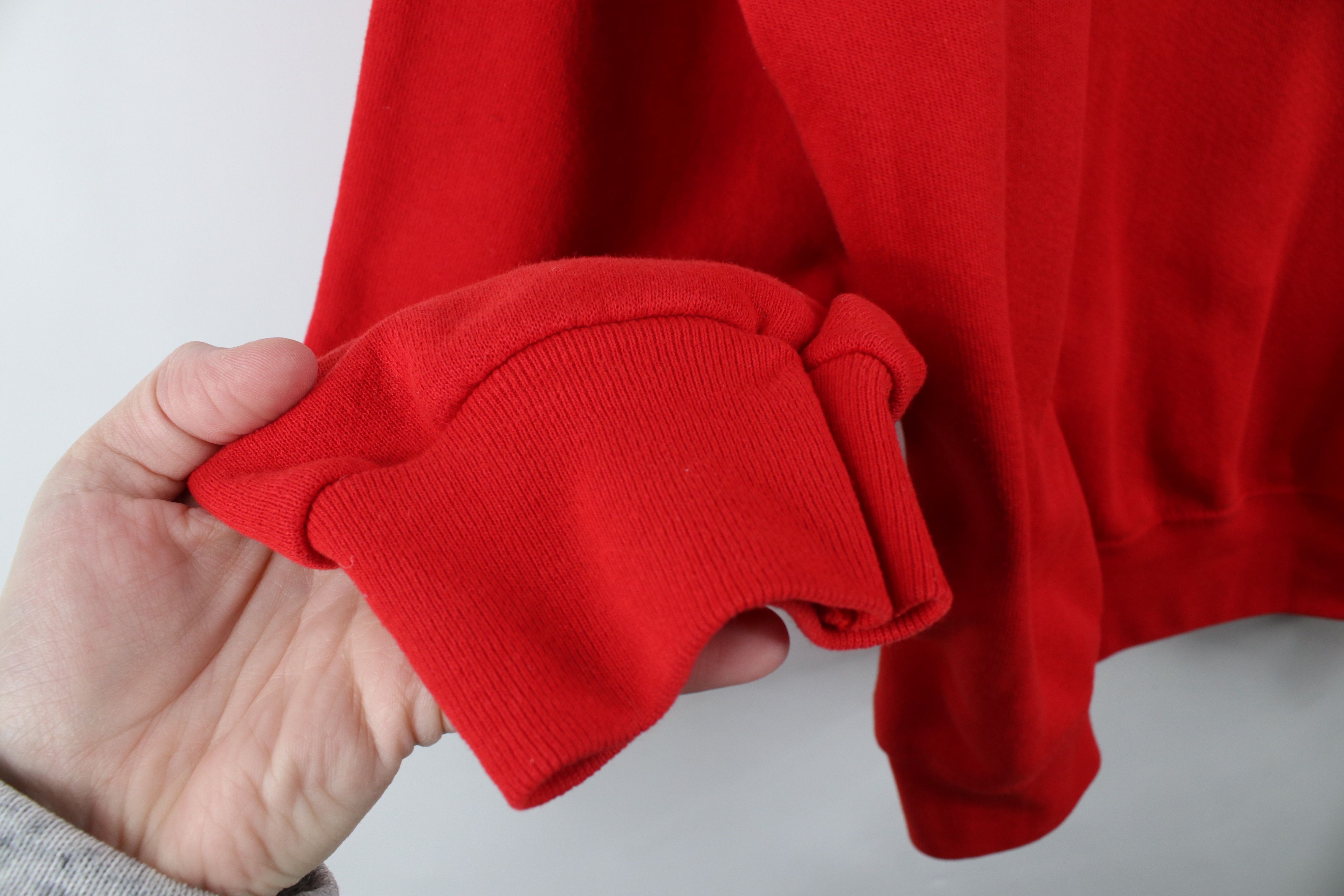 Vintage Vintage 90s Spell Heavy Ohio State University Sweatshirt Red Size US L / EU 52-54 / 3 - 6 Thumbnail