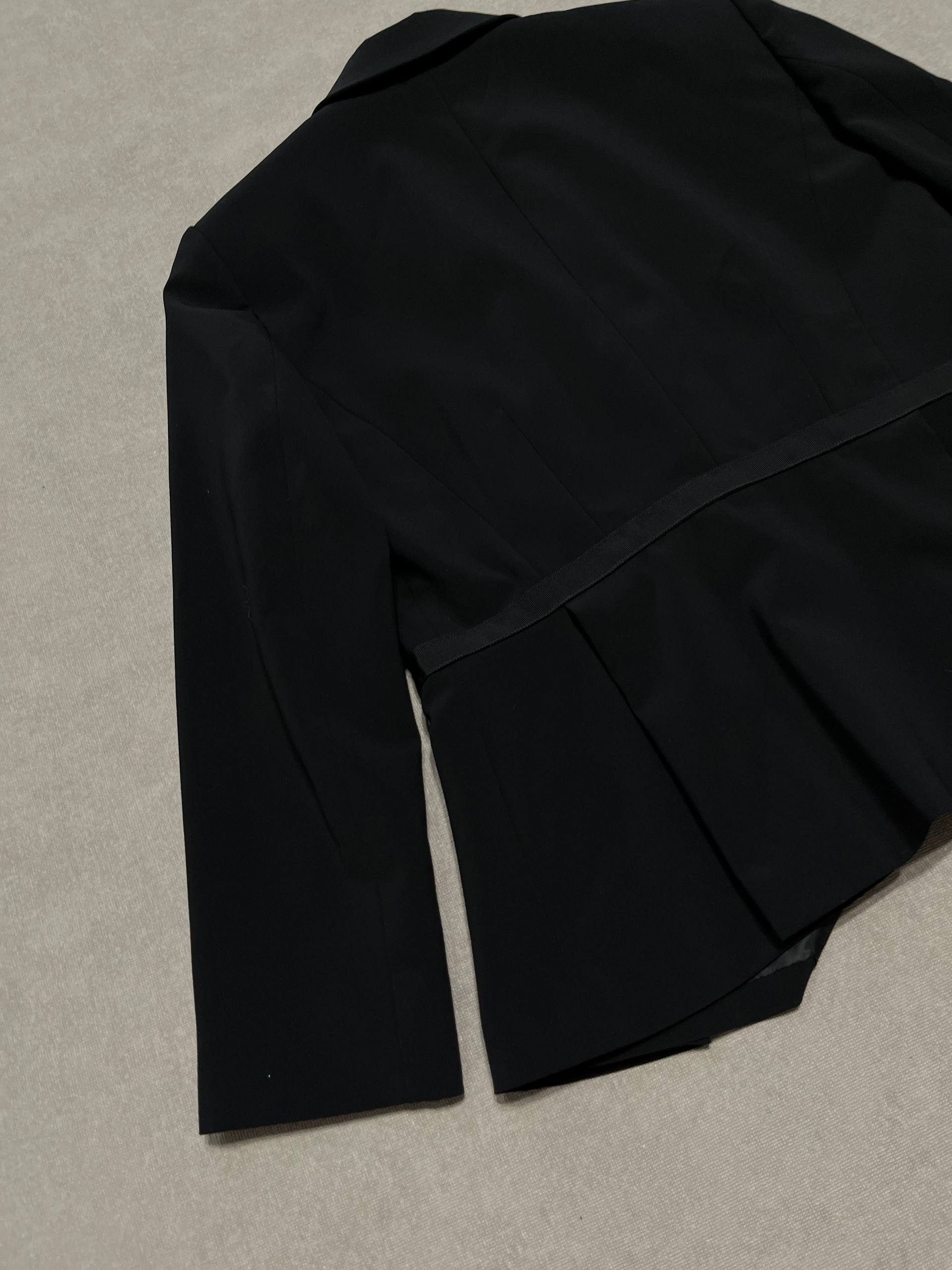 MAX&Co. Rare Max&Co. Womens Blazer Jacket Black Mara Vintage Size M / US 6-8 / IT 42-44 - 9 Thumbnail