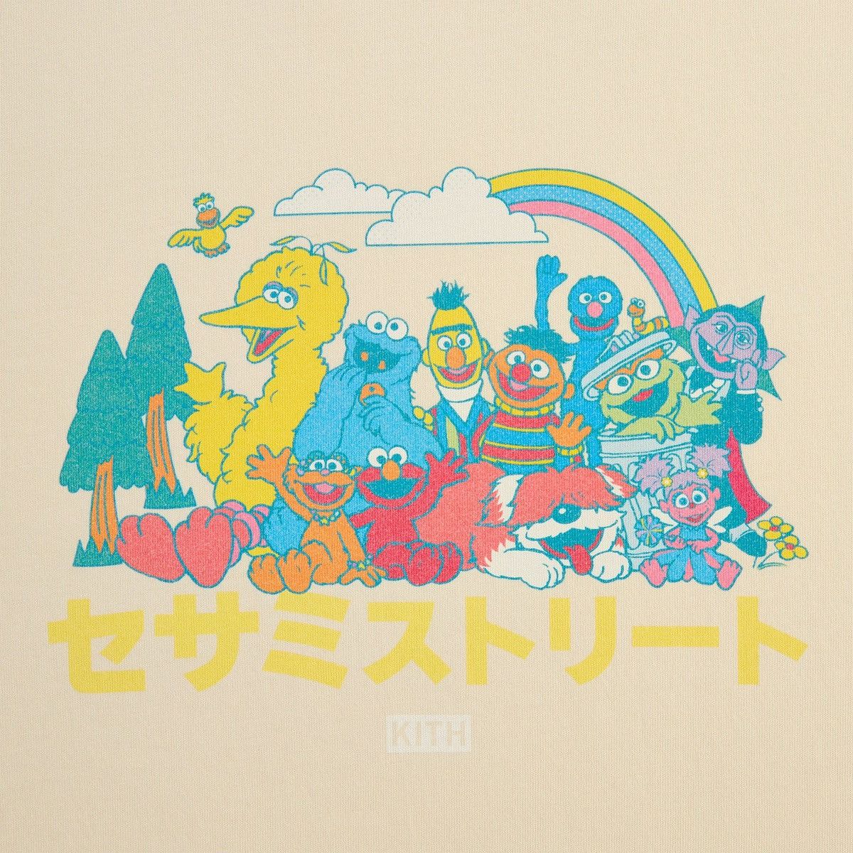Kith Kith for Sesame Street Camp Vintage Tee in Waffle Size XL Size US XL / EU 56 / 4 - 3 Thumbnail