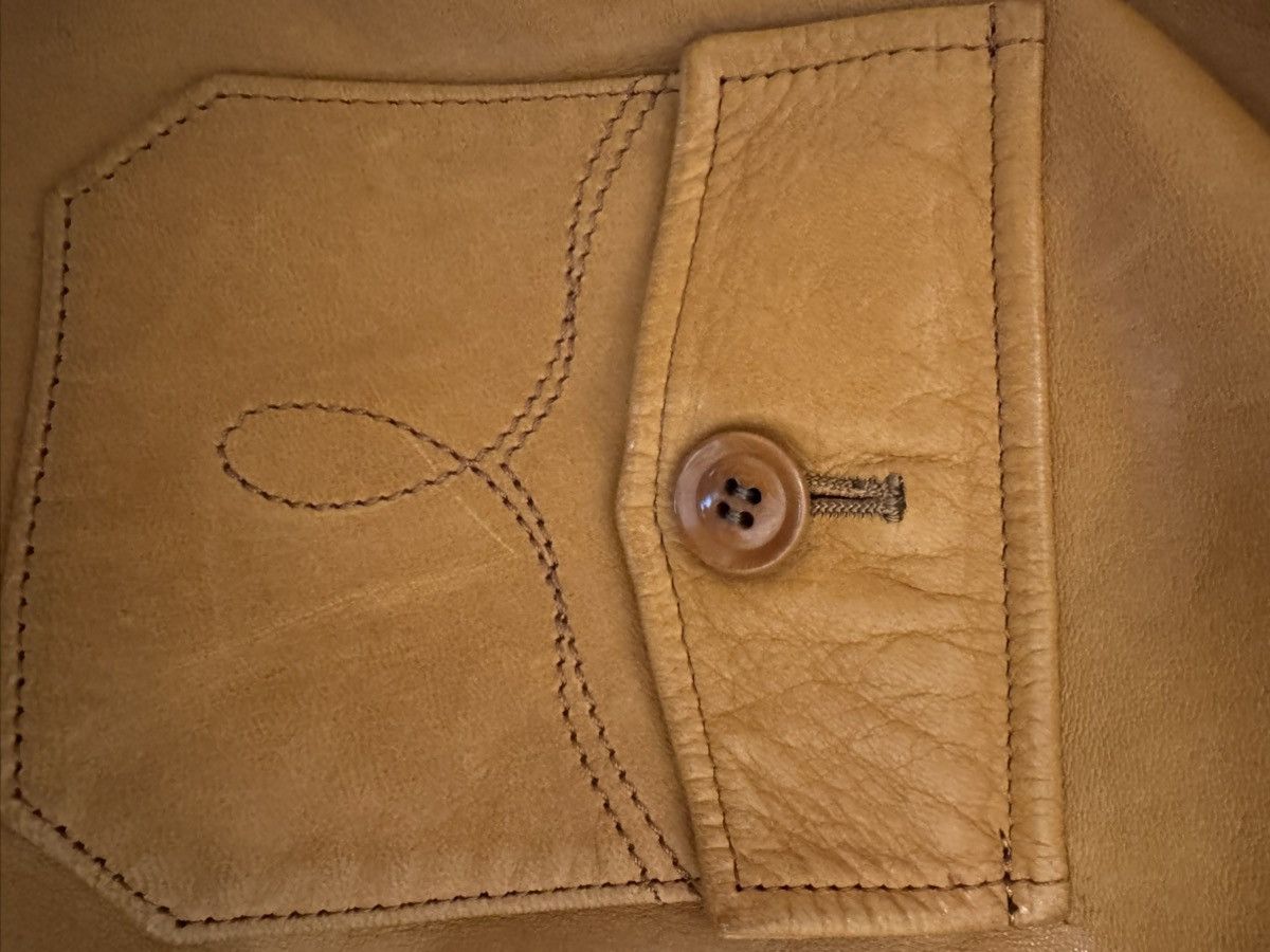 Neighborhood Neighborhood Tan Leather Jacket Size US S / EU 44-46 / 1 - 7 Thumbnail
