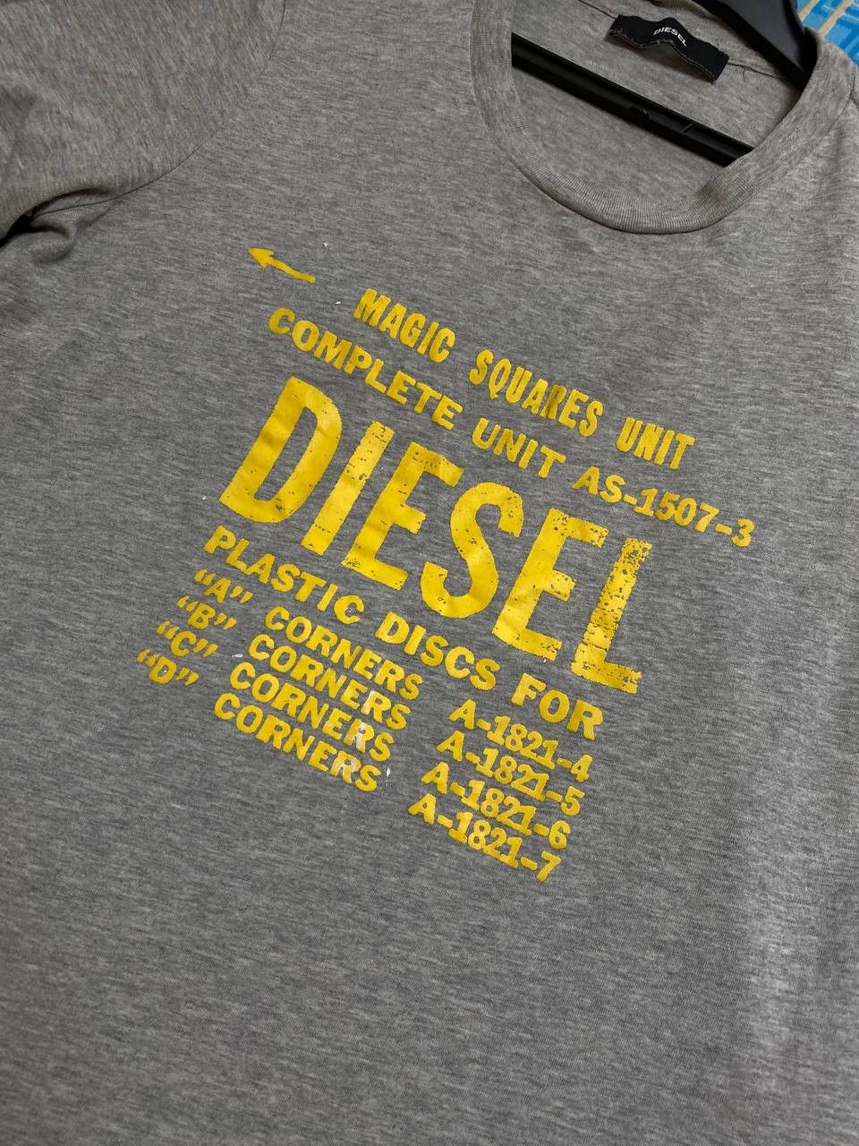 Diesel × Vintage Vintage Diesel Rare big logo green boxy fit y2k tee T-shirt Size US M / EU 48-50 / 2 - 10 Thumbnail