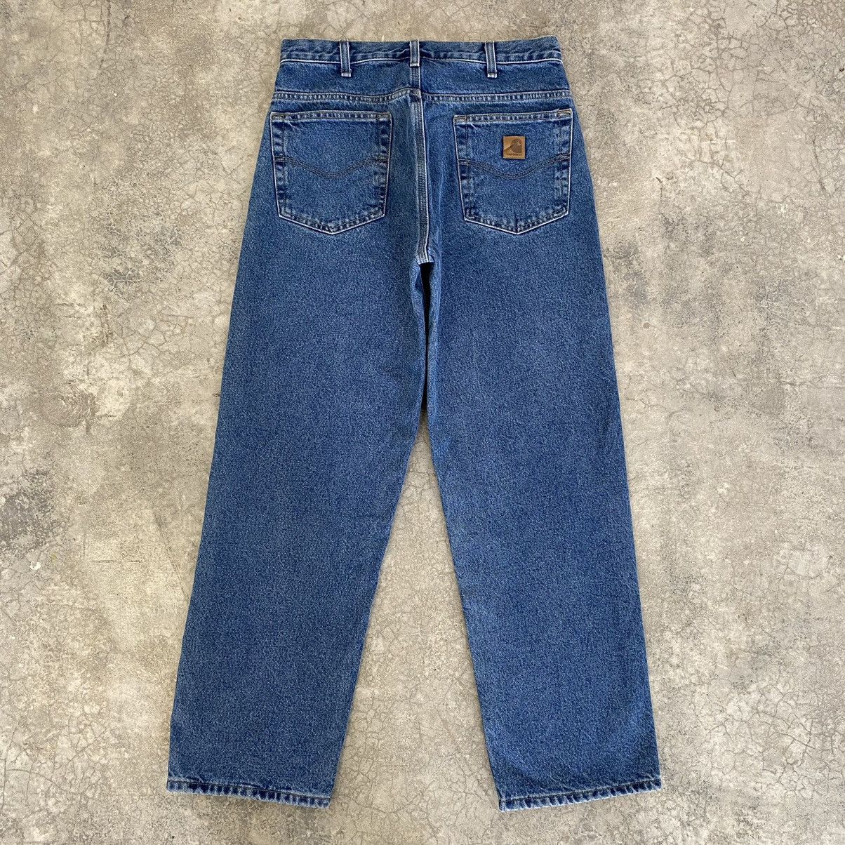 Carhartt Vintage Carhartt Blanket Lined Relaxed Fit Denim Jeans Size US 31 - 16 Thumbnail