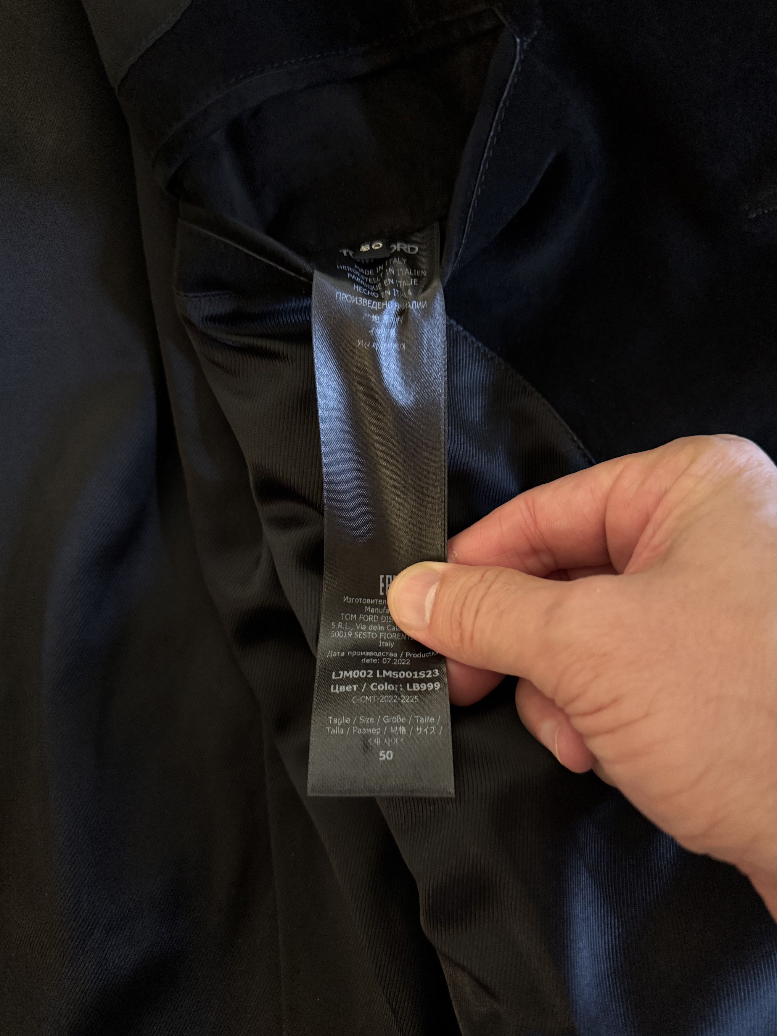 Tom Ford Ultimate Ultra-Rare New $10,800 w/tax Suede Field Jacket Size US M / EU 48-50 / 2 - 24 Thumbnail