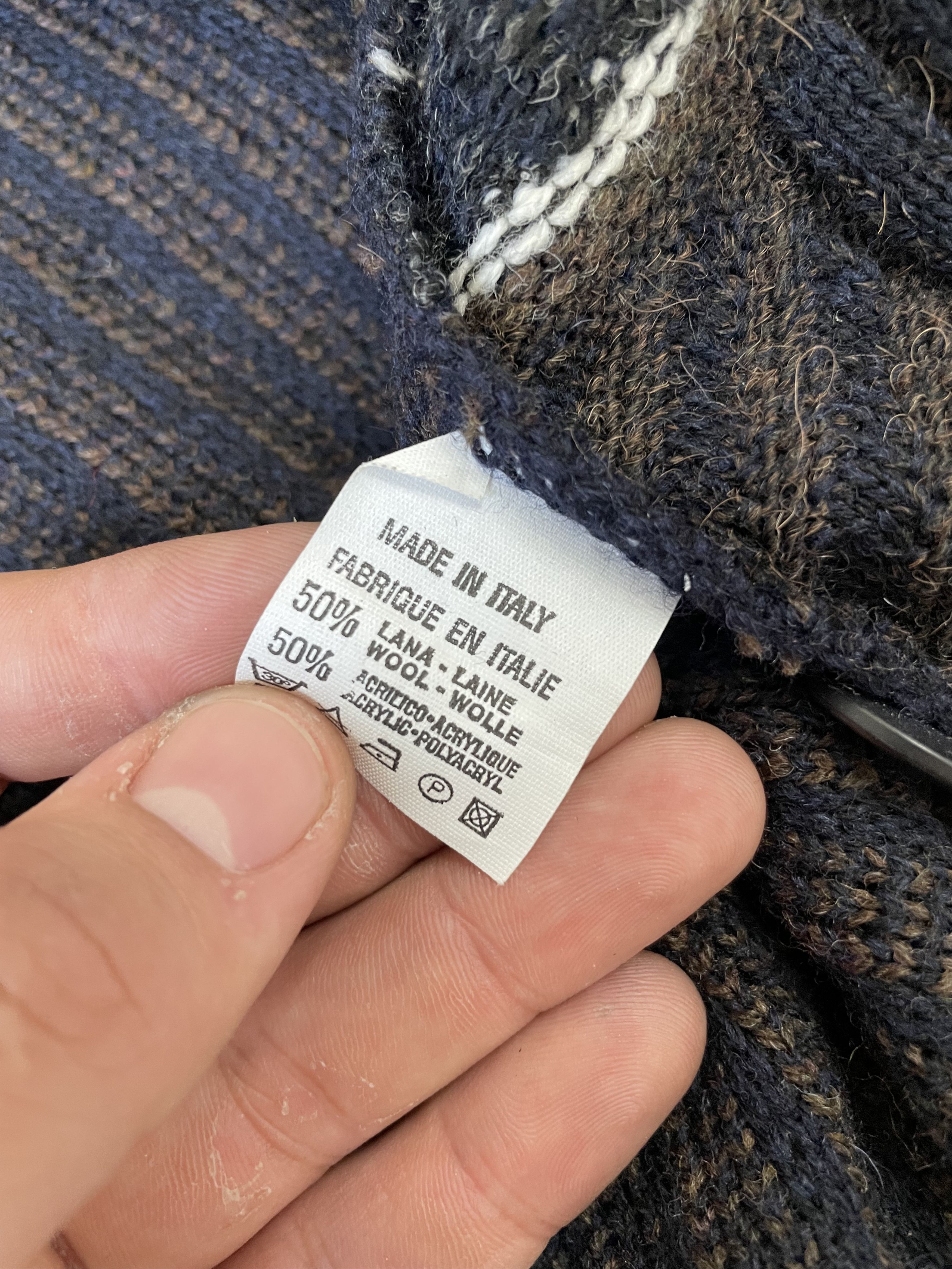 Paul Smith × Vintage MENS CASUAL RARE CARDIGAN PAUL SMITH Size US L / EU 52-54 / 3 - 11 Thumbnail